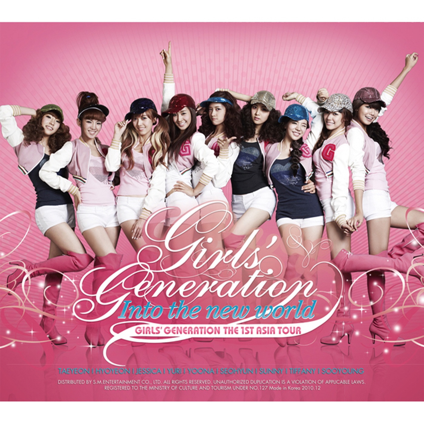 소녀시대 – The 1st Asia Tour Concert – Into the New World (Live)(8806384557992)【16bit／44.1kHz】韩国区-OppsUnote音乐广场