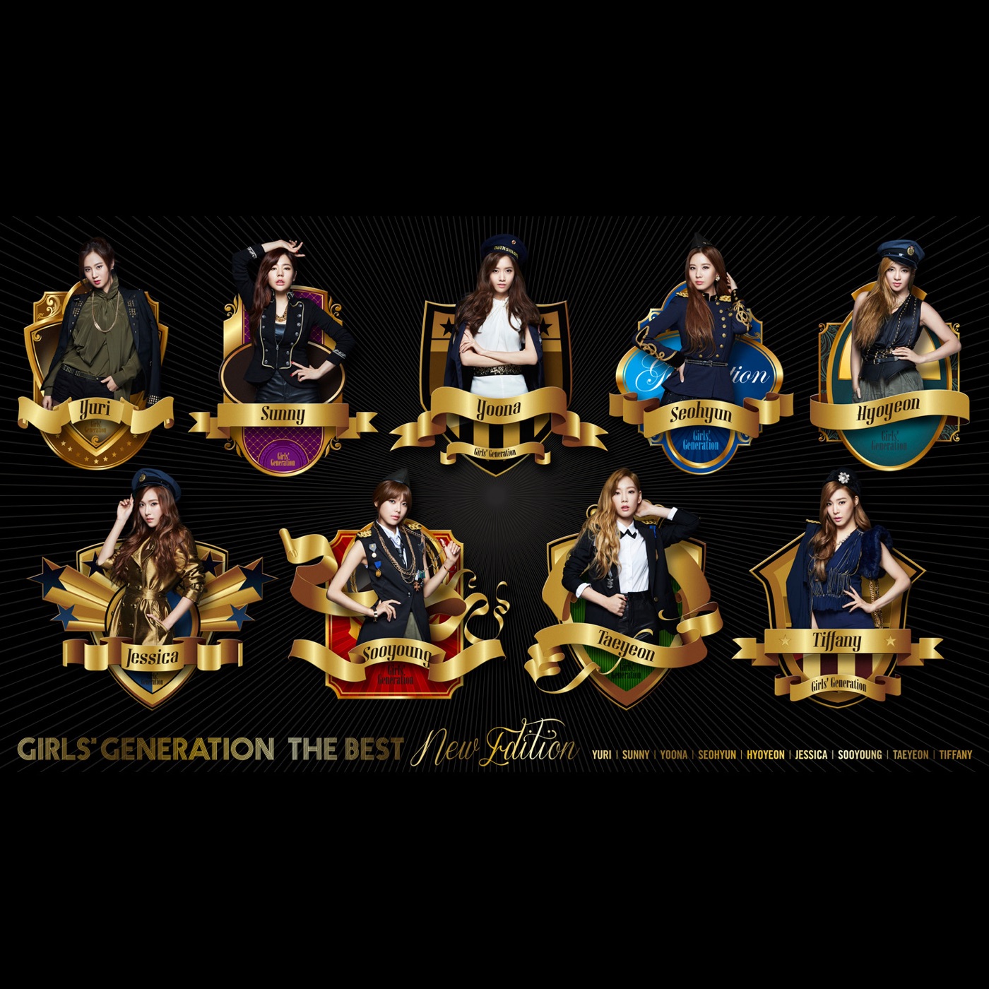 소녀시대 – THE BEST (New Edition)(00600406533531)【16bit／44.1kHz】日本区-OppsUnote音乐广场