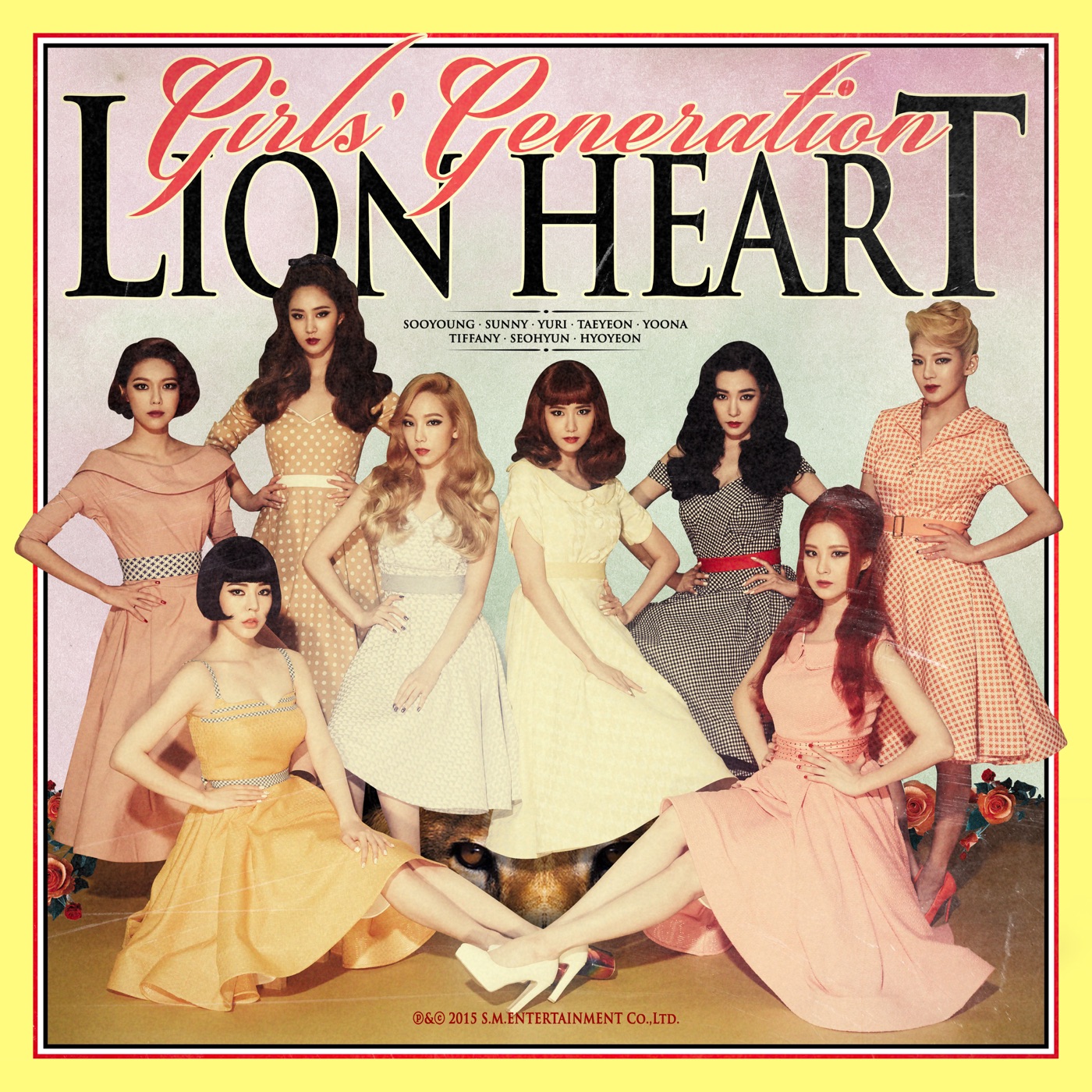 소녀시대 – Lion Heart – The 5th Album(888735892622)【16bit／44.1kHz】韩国区-OppsUnote音乐广场