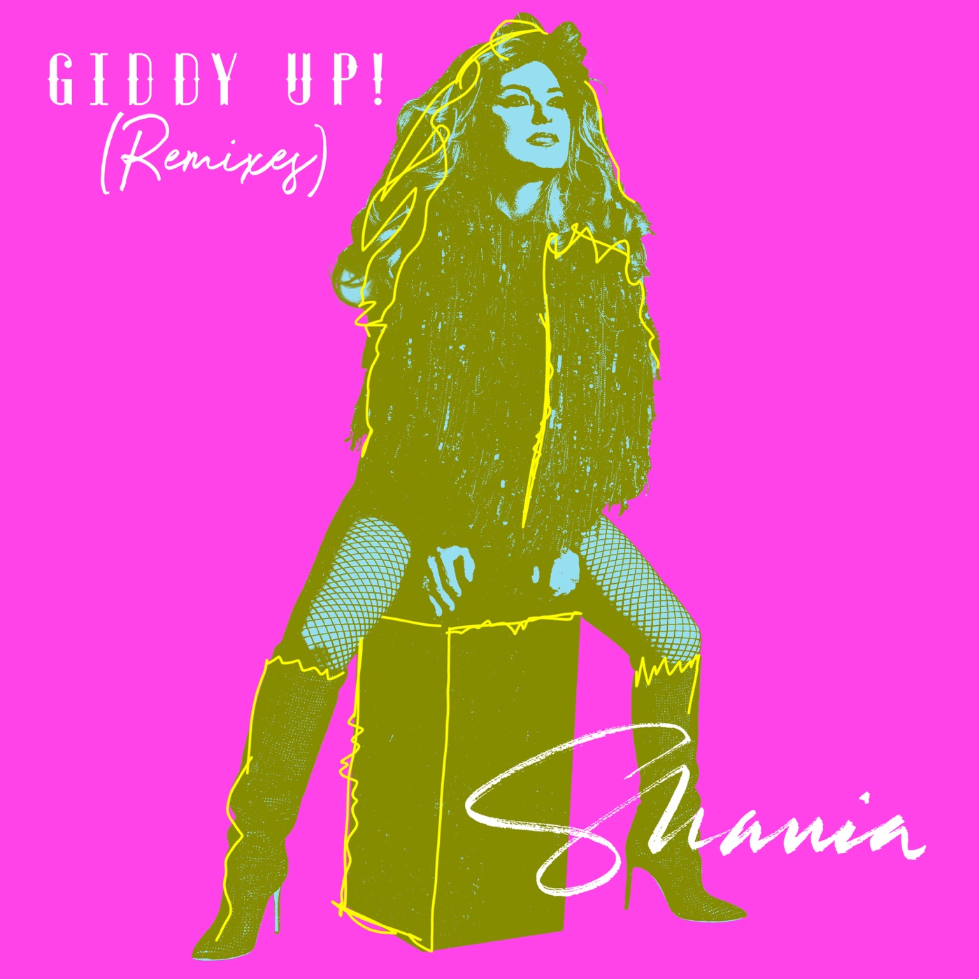 Shania Twain – Giddy Up! (Malibu Babie Remix) – Single(00602455504128)【24bit／44.1kHz】美国区-OppsUnote音乐广场
