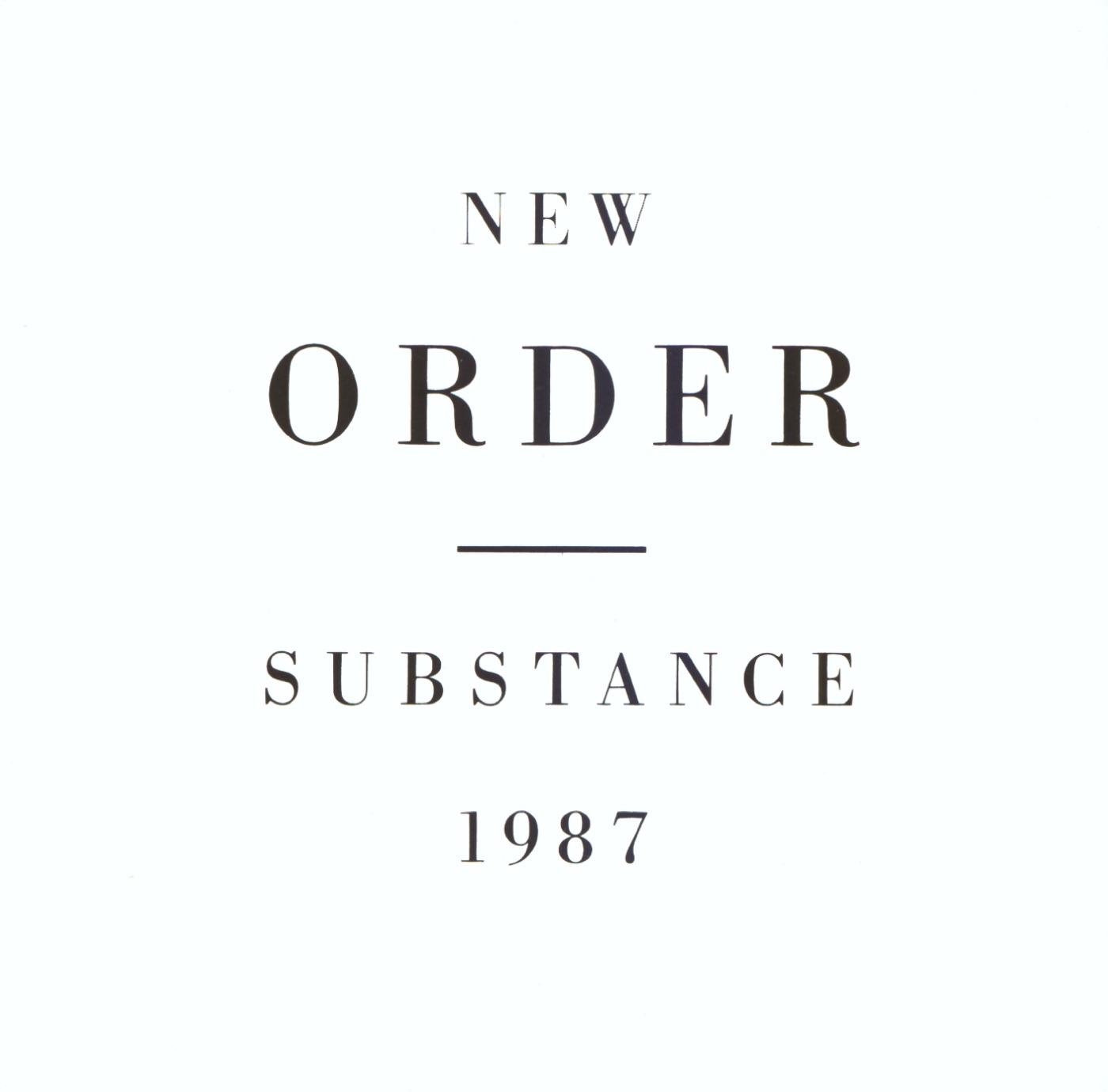 New Order – Substance(190295211592)【16bit／44.1kHz】土耳其区-OppsUnote音乐广场