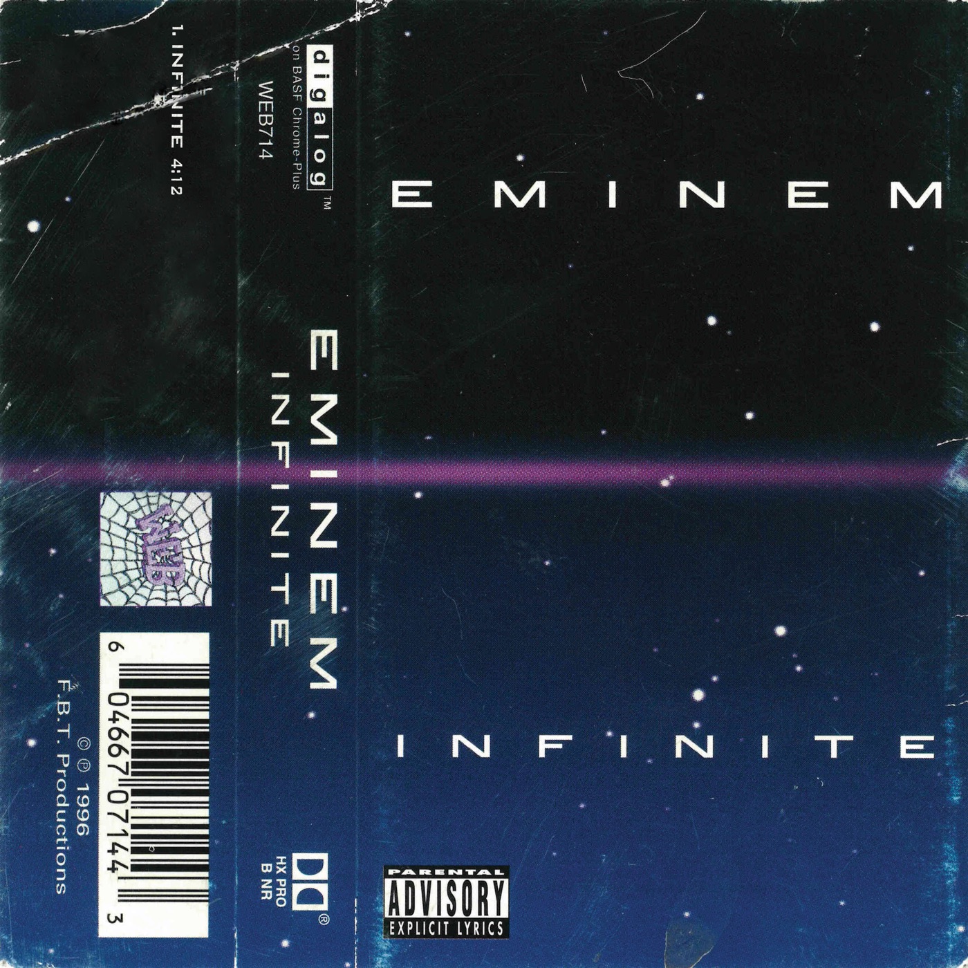 Eminem – Infinite – SingleⒺ(5054526975859)【24bit／44.1kHz】土耳其区-OppsUnote音乐广场