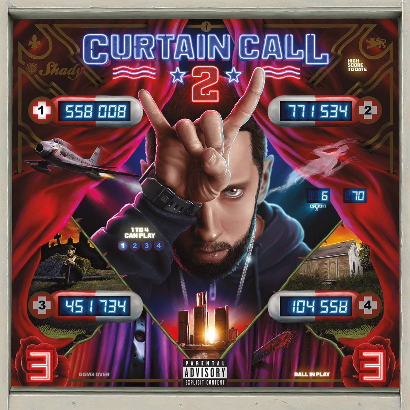 Eminem – Curtain Call 2Ⓔ(00602448322050)【24bit／44.1kHz】土耳其区-OppsUnote音乐广场