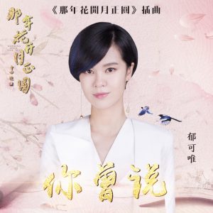 郁可唯 – 你曾说 (电视剧《那年花开月正圆》插曲) – Single(4717398665044)【24bit／48.0kHz】台湾区-OppsUnote音乐广场