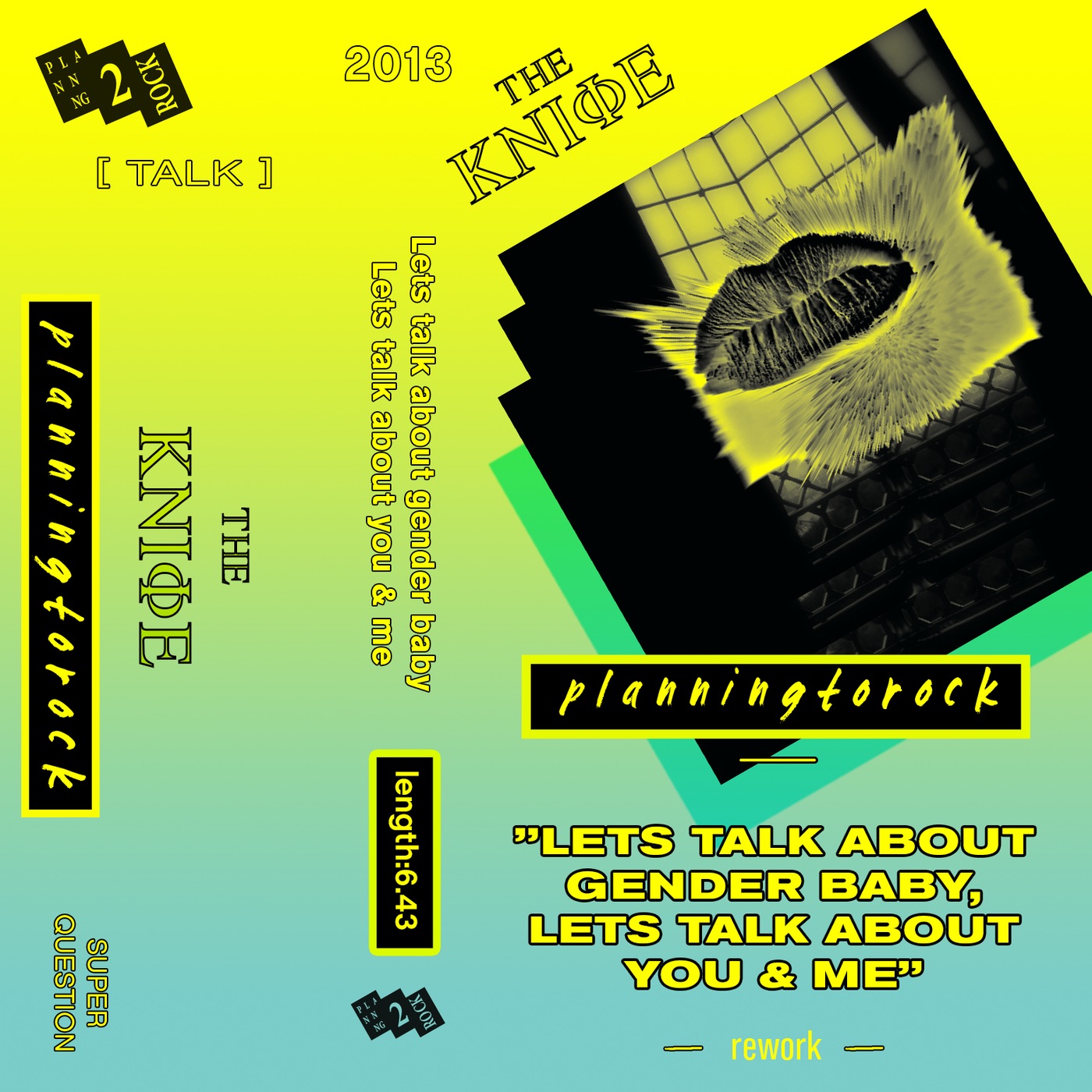 The Knife – Let’s Talk About Gender Baby, Let’s Talk About You and Me (Planningtorock rework) – Single(5414939584978)【16bit／44.1kHz】土耳其区-OppsUnote音乐广场