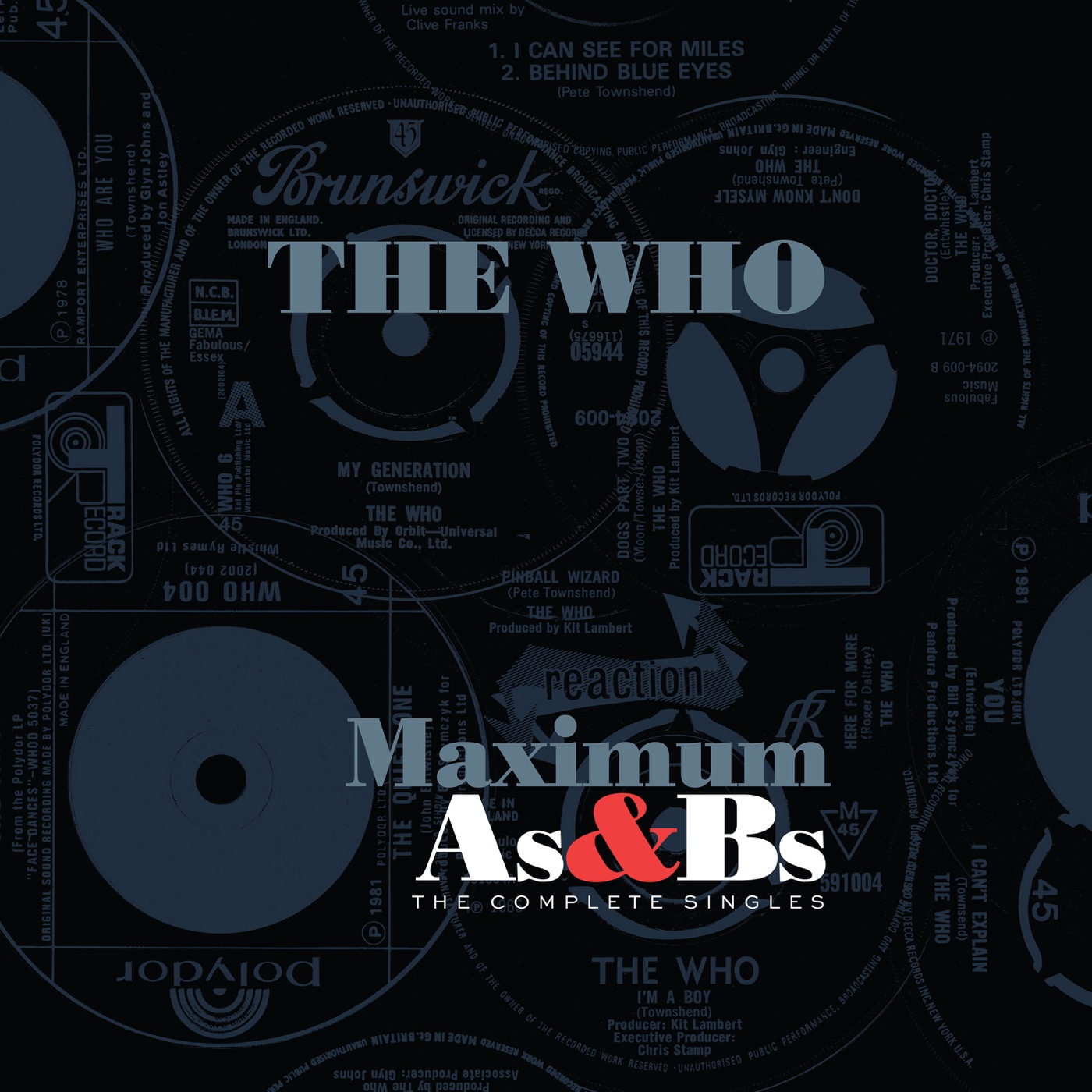 The Who – Maximum As & Bs – The Complete Singles(00602557870343)【16bit／44.1kHz】土耳其区-OppsUnote音乐广场