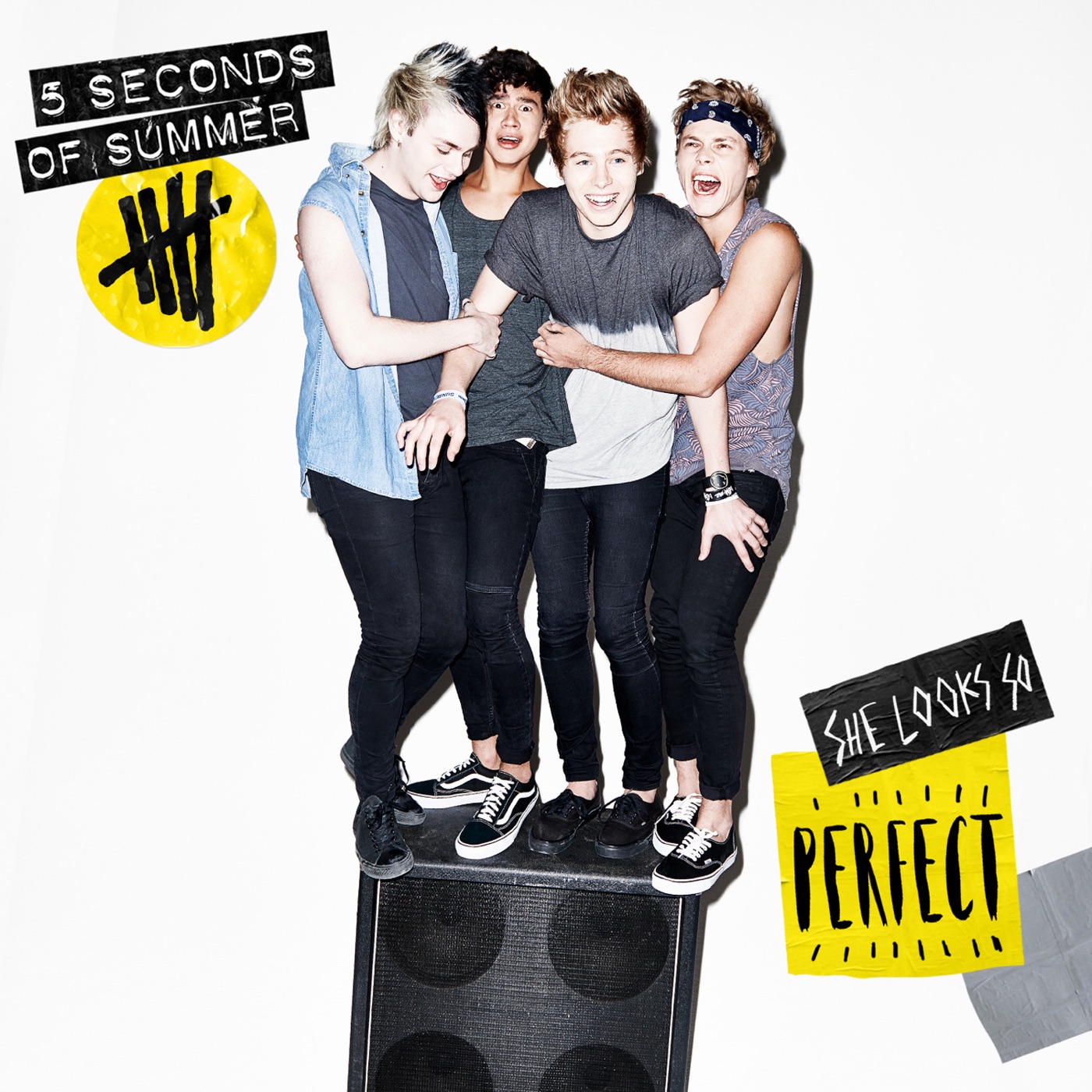 5 Seconds of Summer – She Looks So Perfect (B-Sides) – EP(00602557302363)【24bit／44.1kHz】美国区-OppsUnote音乐广场