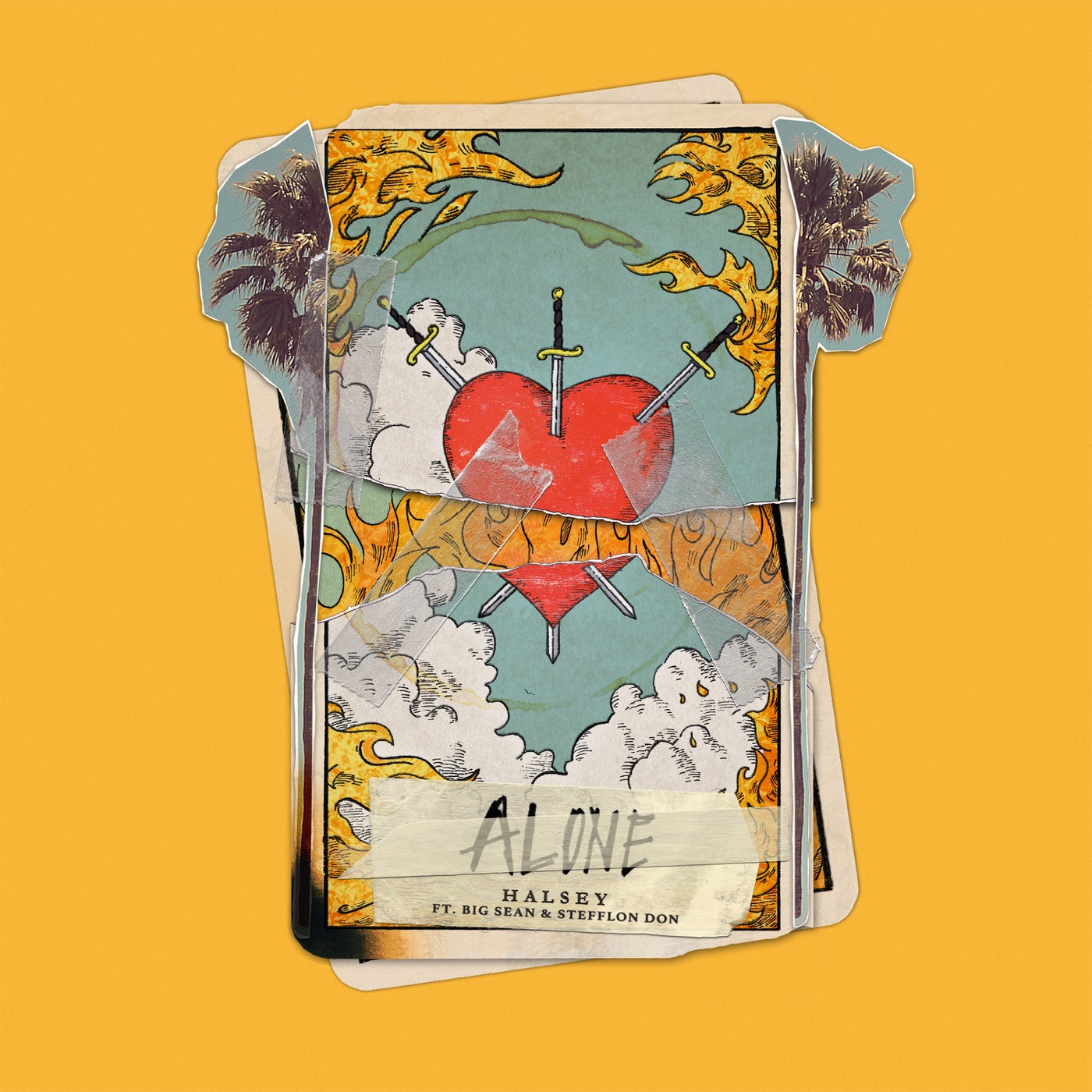 Halsey – Alone (feat. Big Sean & Stefflon Don) – Single(00602567477617)【24bit／44.1kHz】土耳其区-OppsUnote音乐广场