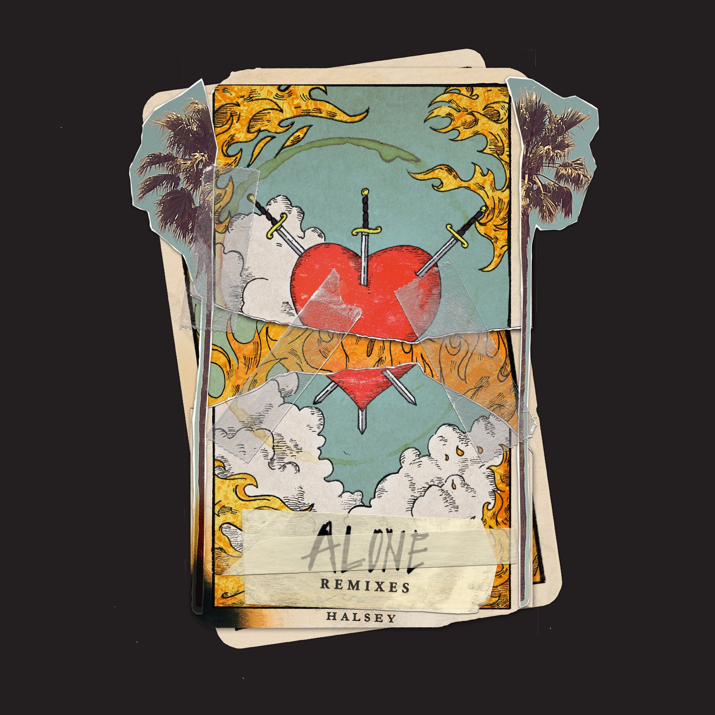 Halsey – Alone (feat. Big Sean & Stefflon Don) [Remixes] – Single(00602567647997)【16bit／44.1kHz】土耳其区-OppsUnote音乐广场
