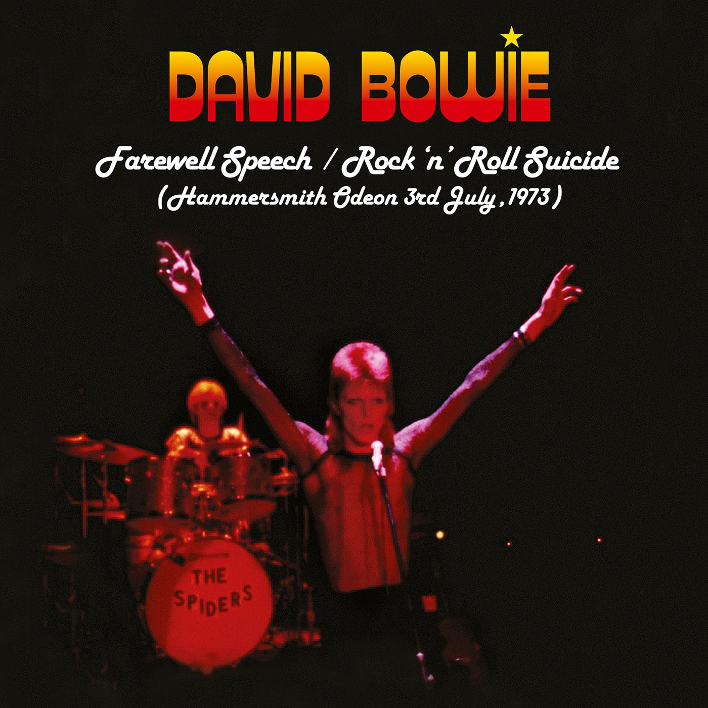 David Bowie – Farewell Speech／Rock ‘n’ Roll Suicide (Live at Hammersmith Odeon, 7／3／1973) – Single(190295665463)【16bit／44.1kHz】土耳其区-OppsUnote音乐广场