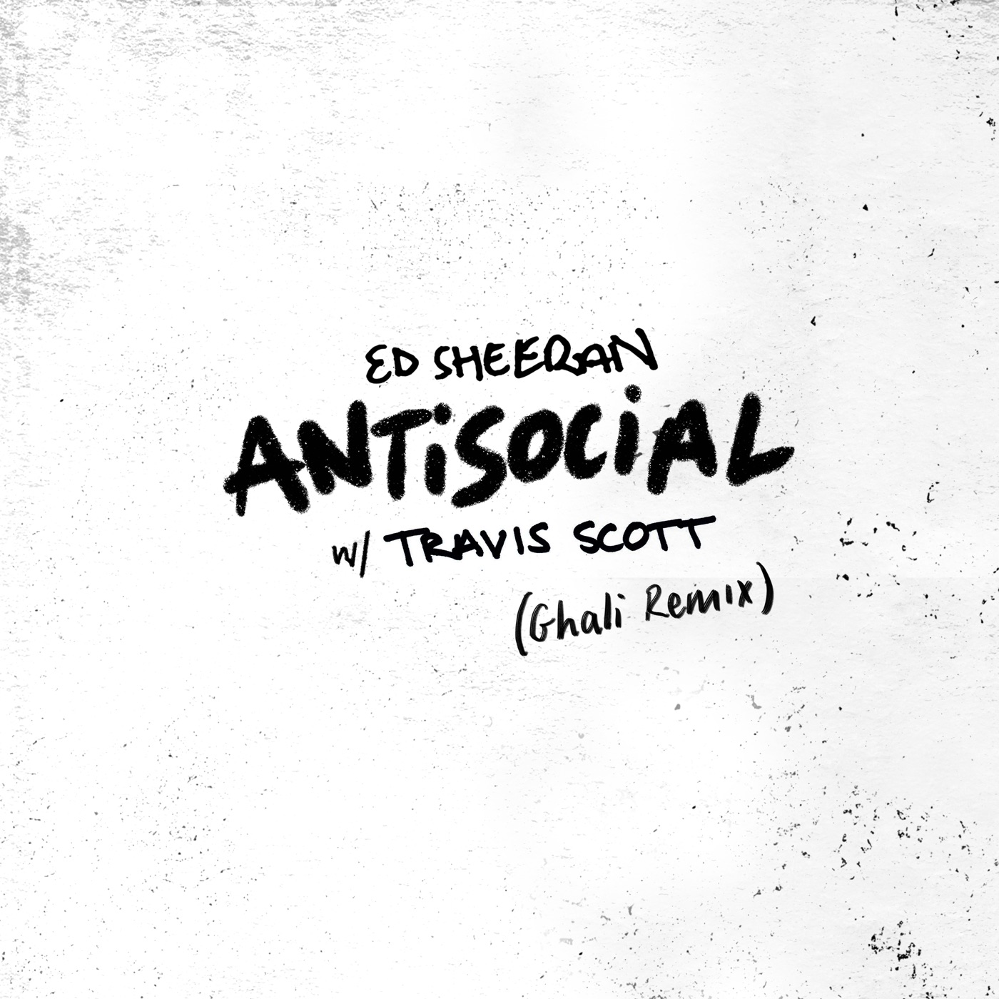 Ed Sheeran – Antisocial (Ghali Remix) – Single(190295284688)【24bit／44.1kHz】美国区-OppsUnote音乐广场