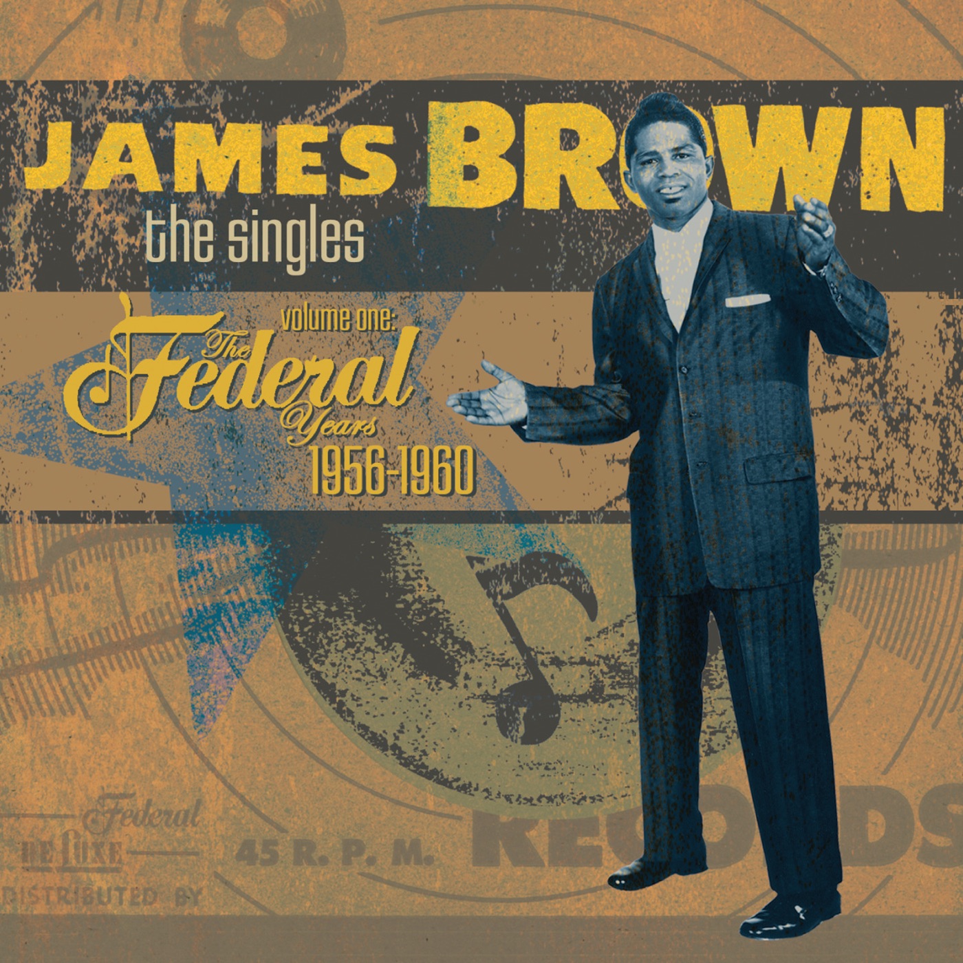 James Brown – The Singles, Vol. 1：1956-1960 The Federal Years(00602577185007)【16bit／44.1kHz】土耳其区-OppsUnote音乐广场