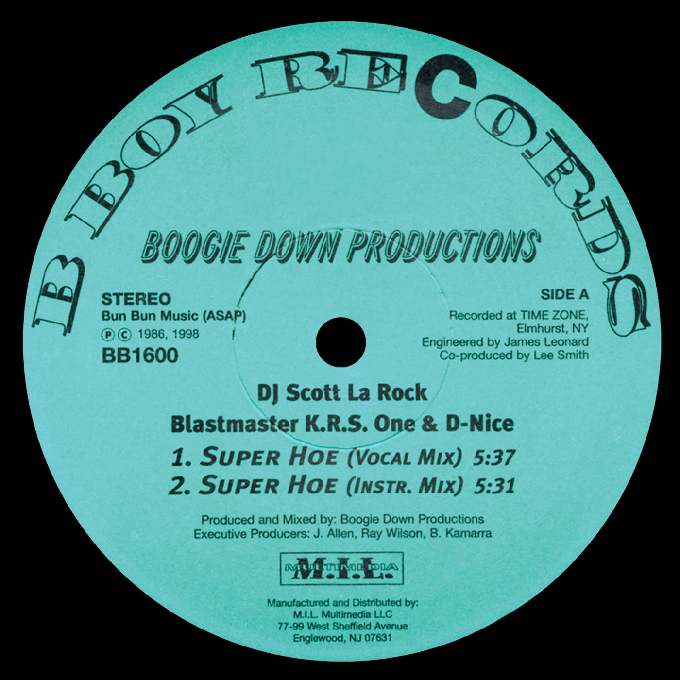 Boogie Down Productions – Super Hoe – SingleⒺ(026656202629)【16bit／44.1kHz】土耳其区-OppsUnote音乐广场