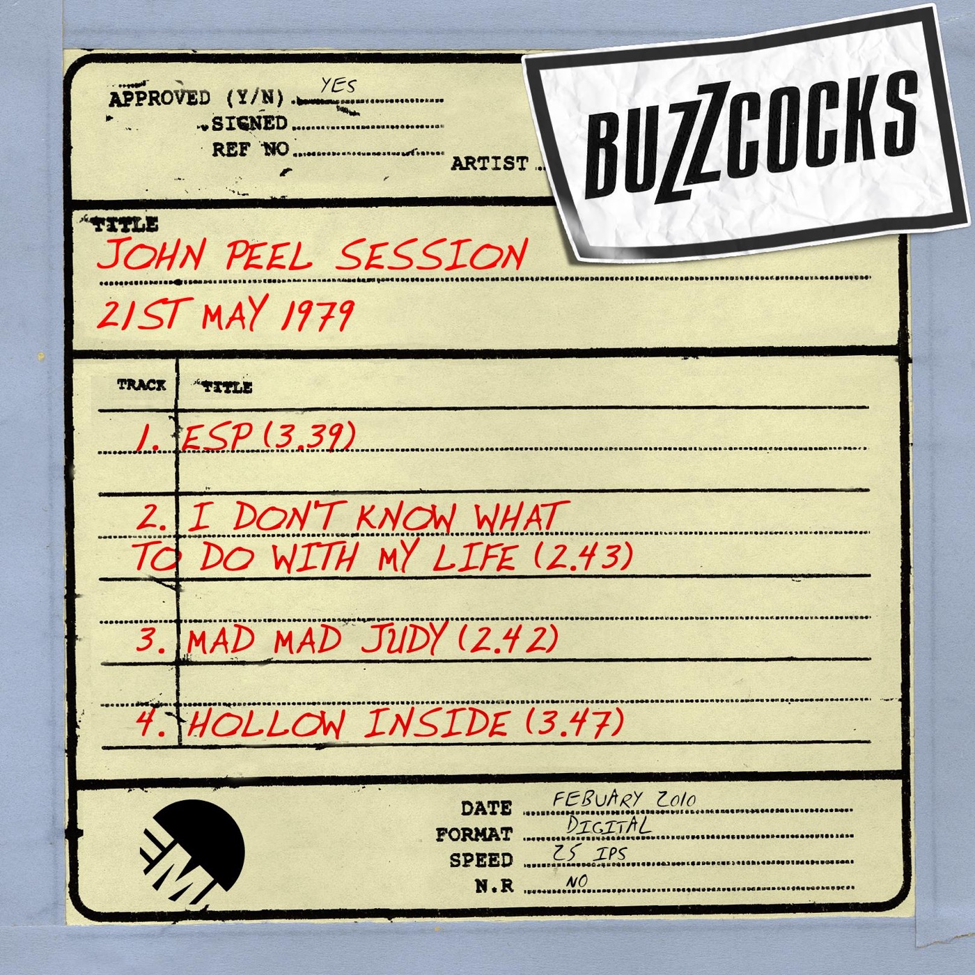 Buzzcocks – John Peel Session (21st May 1979) – EP(5099962639651)【16bit／44.1kHz】土耳其区-OppsUnote音乐广场