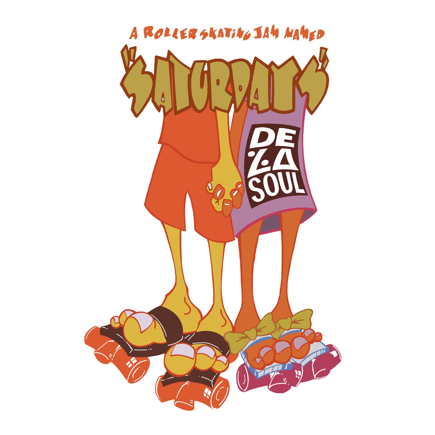 De La Soul – A Roller Skating Jam Named Saturdays(feat. Q-Tip & Vinia Mojica) [Single Mix] – Single(810098506953)【24bit／48.0kHz】土耳其区-OppsUnote音乐广场
