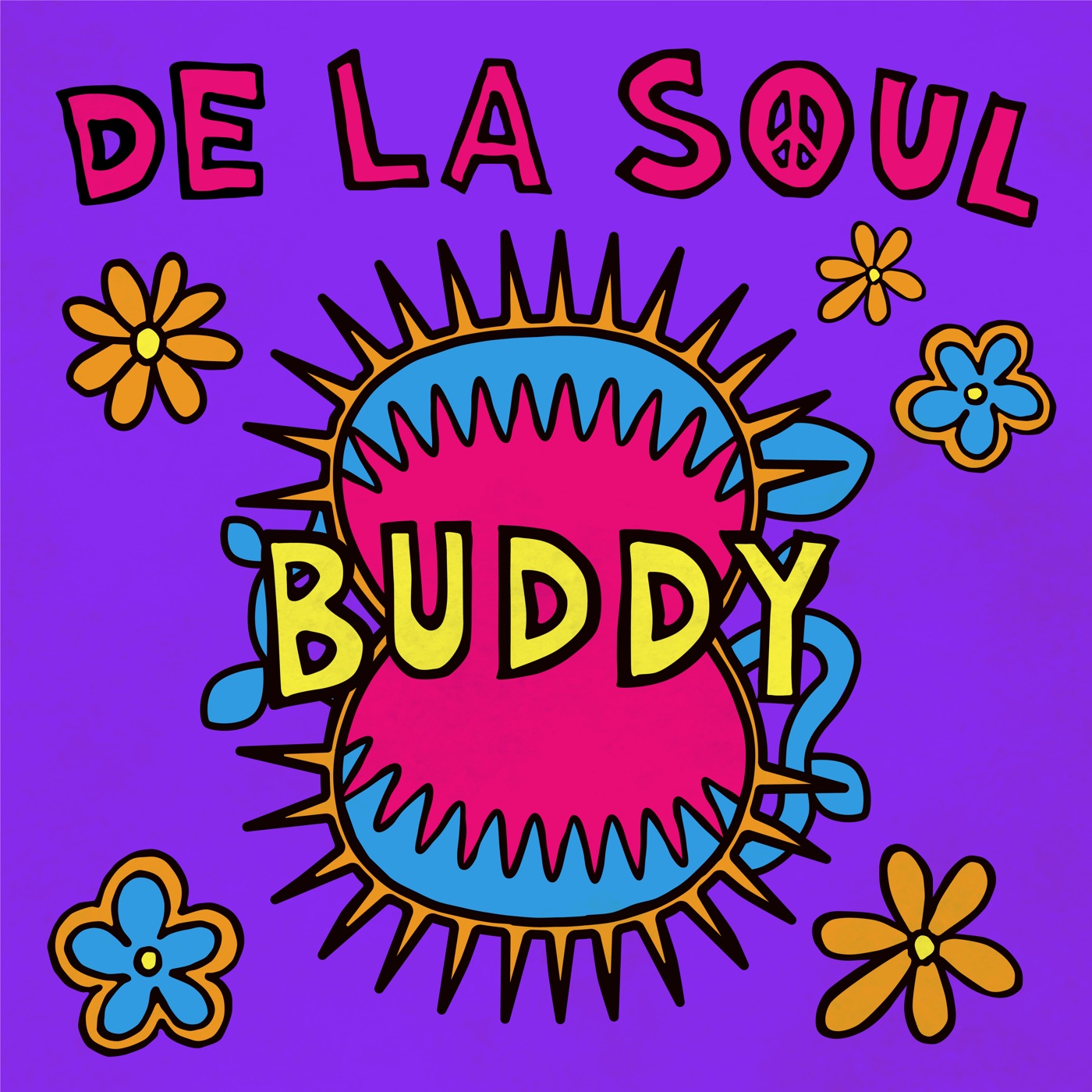 De La Soul – Buddy (feat. Jungle Brothers & Q-Tip) [Single Mix] – Single(810098506502)【24bit／48.0kHz】土耳其区-OppsUnote音乐广场