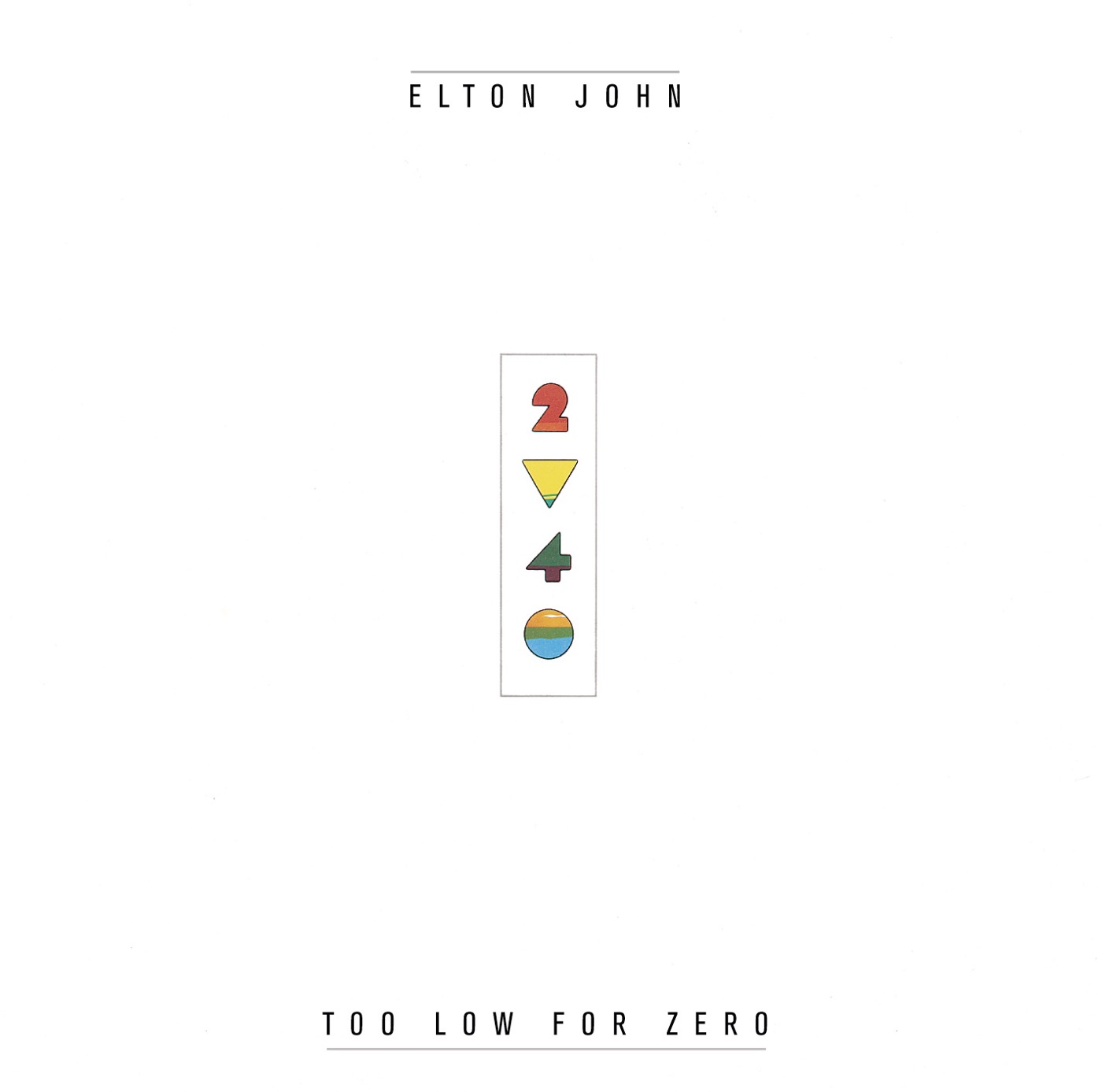 Elton John – Too Low For Zero (Bonus Track Version)(00731455847529)【16bit／44.1kHz】土耳其区-OppsUnote音乐广场