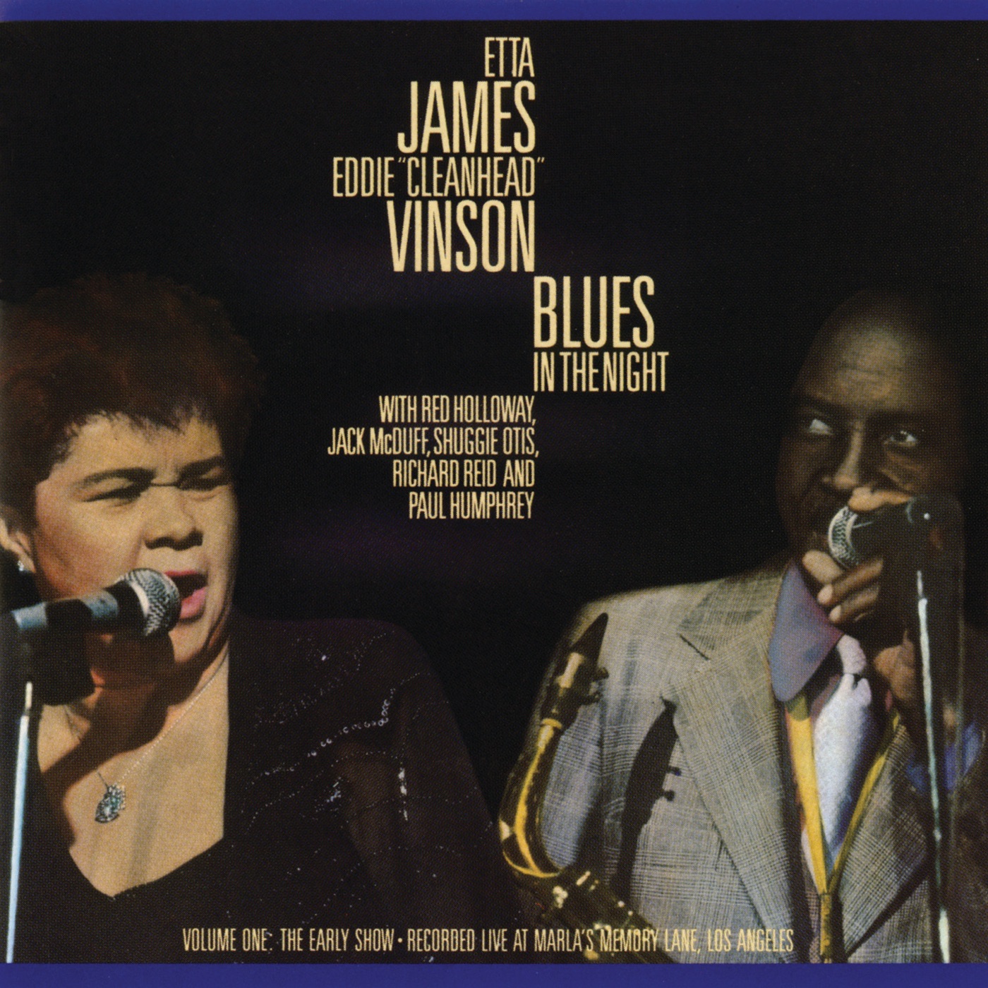 Etta James – Blues In the Night, Vol. 1：The Early Show (Live)(00888072374058)【16bit／44.1kHz】美国区-OppsUnote音乐广场