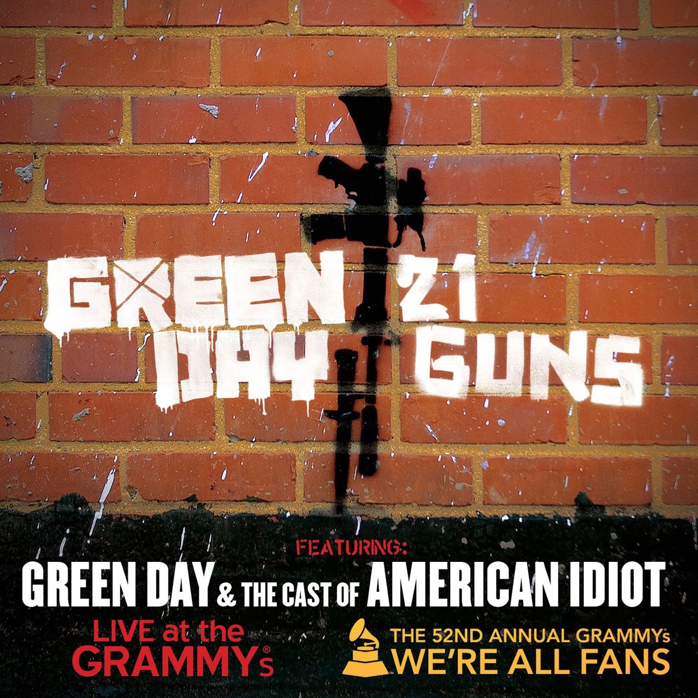 Green Day – 21 Guns (feat. Green Day & the Cast of American Idiot) [Live at the Grammy’s] – Single(054391984685)【16bit／44.1kHz】土耳其区-OppsUnote音乐广场