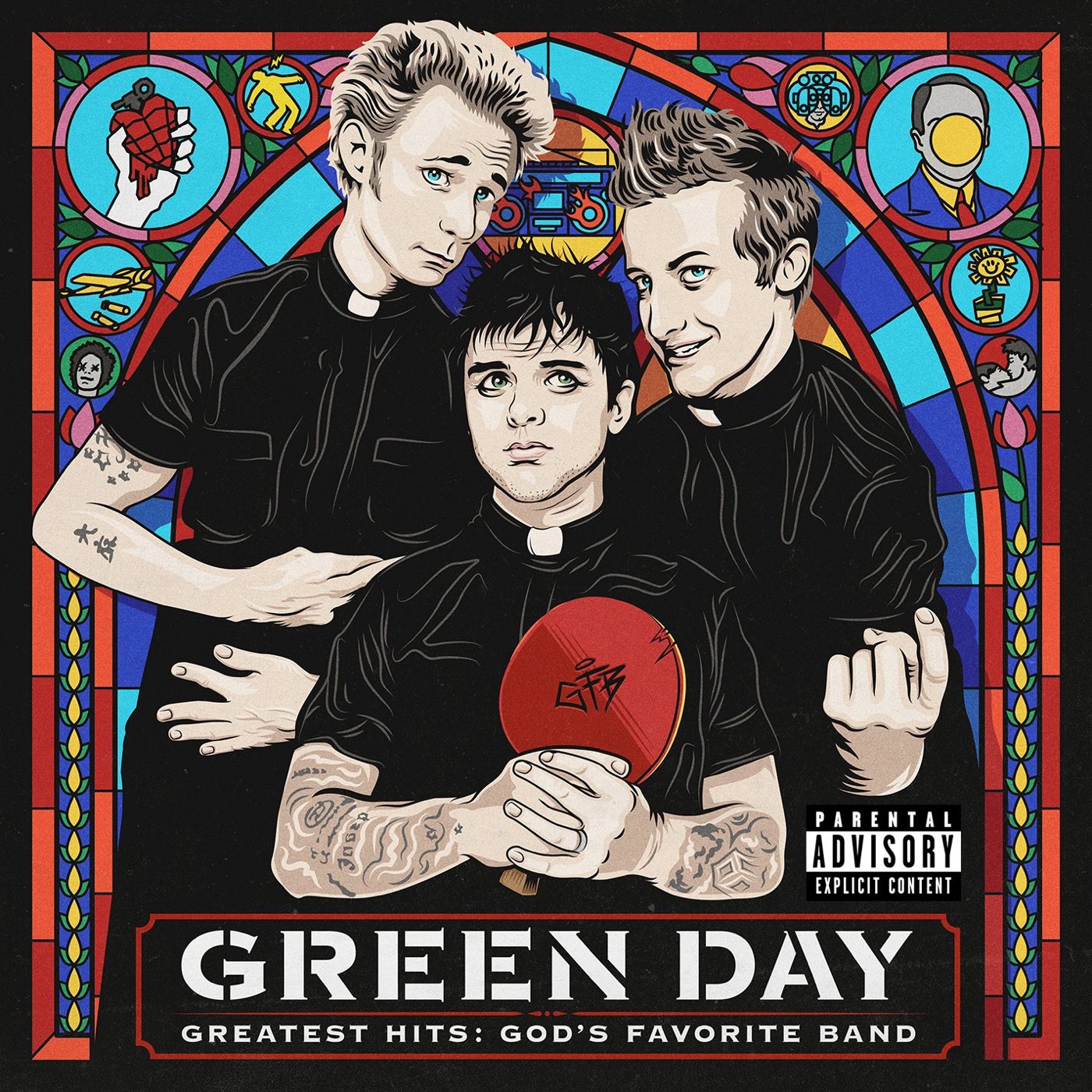 Green Day – Greatest Hits：God’s Favorite BandⒺ(093624909156)【24bit／88.2kHz】土耳其区-OppsUnote音乐广场