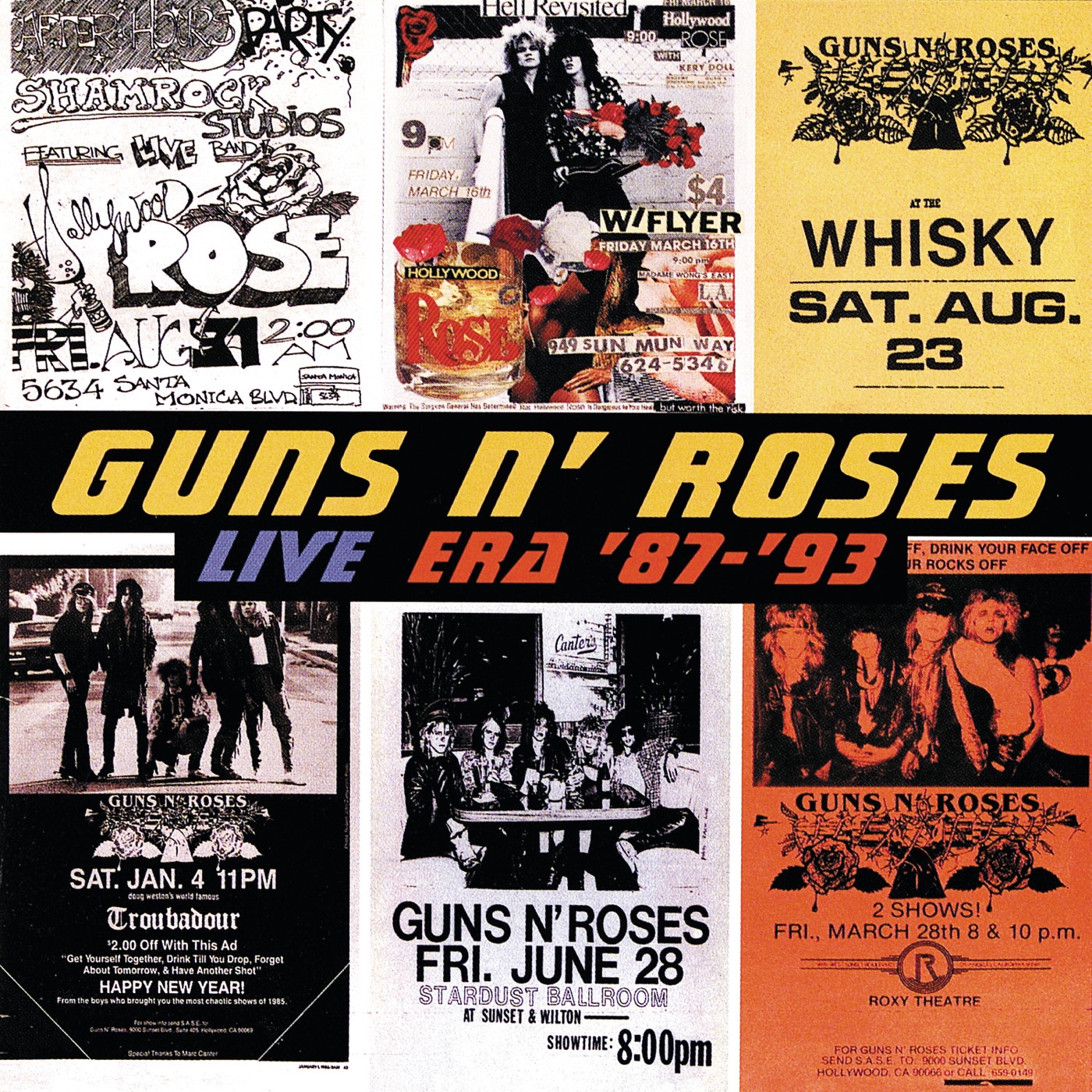 Guns N’ Roses – Live Era ’87-’93(00606949055127)【16bit／44.1kHz】土耳其区-OppsUnote音乐广场