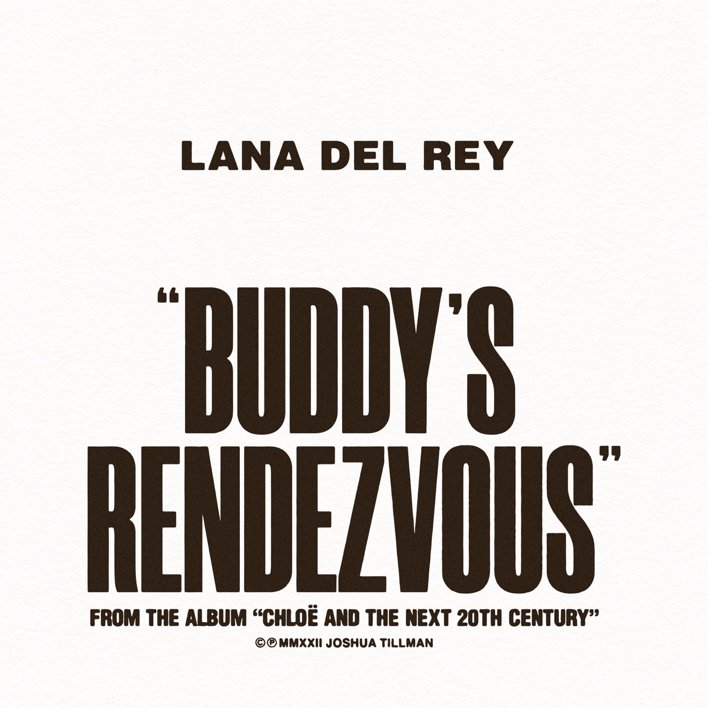 Lana Del Rey – Buddy’s Rendezvous(5400863088118)【24bit／96.0kHz】美国区-OppsUnote音乐广场
