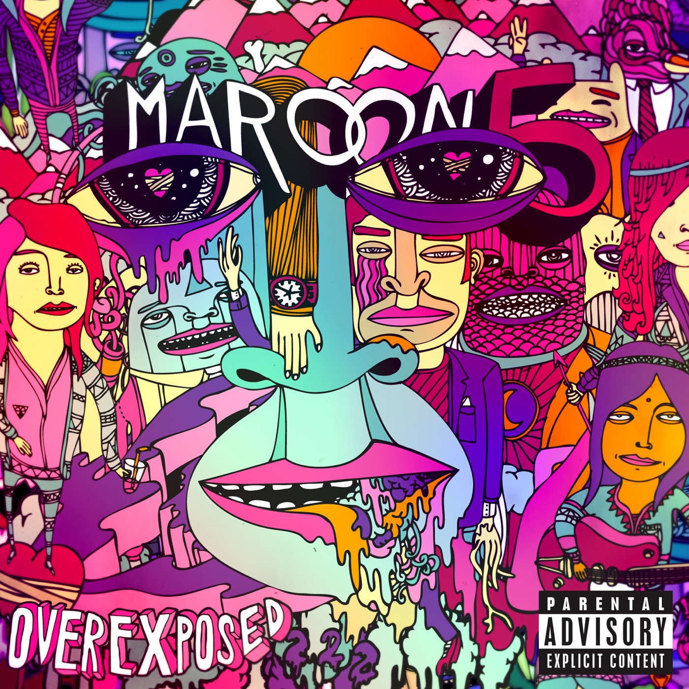 Maroon 5 – Overexposed (Deluxe Version)Ⓔ(00602537097821)【24bit／44.1kHz】土耳其区-OppsUnote音乐广场