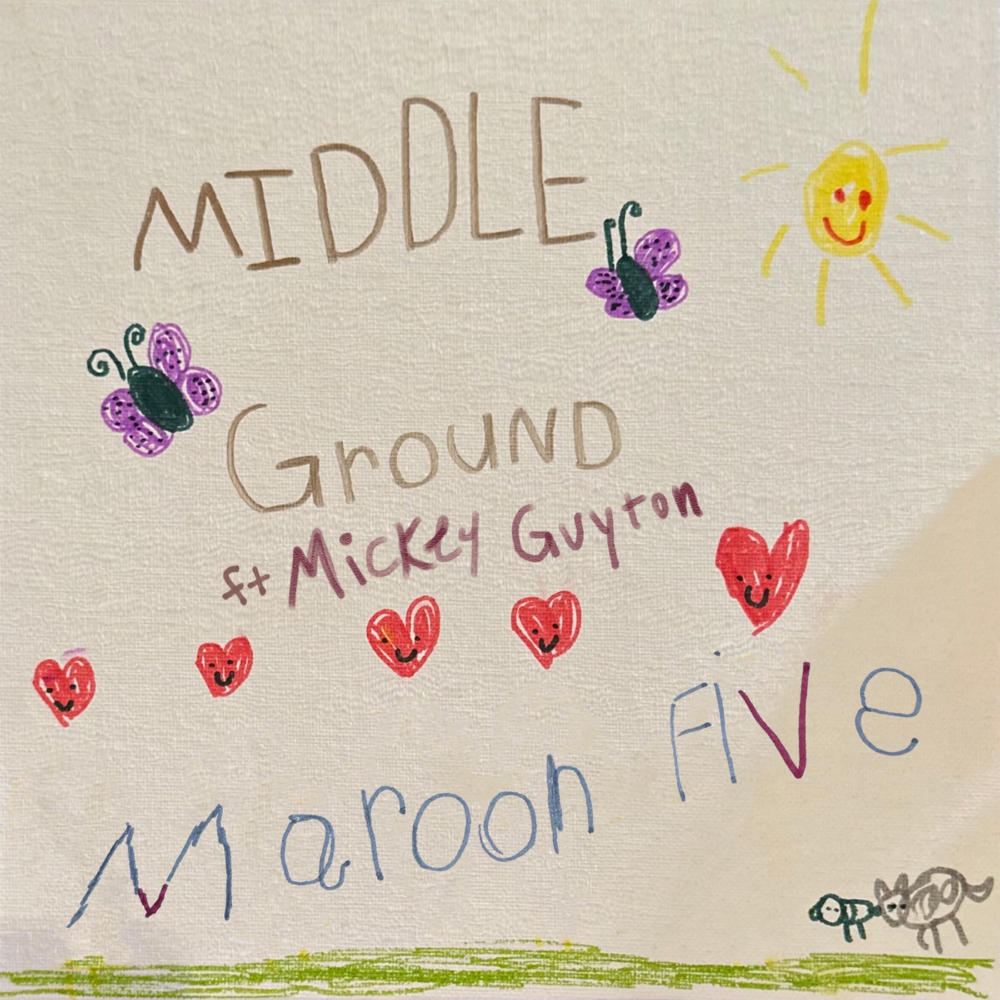 Maroon 5 – Middle Ground (feat. Mickey Guyton) – Single(00602458363944)【24bit／44.1kHz】土耳其区-OppsUnote音乐广场