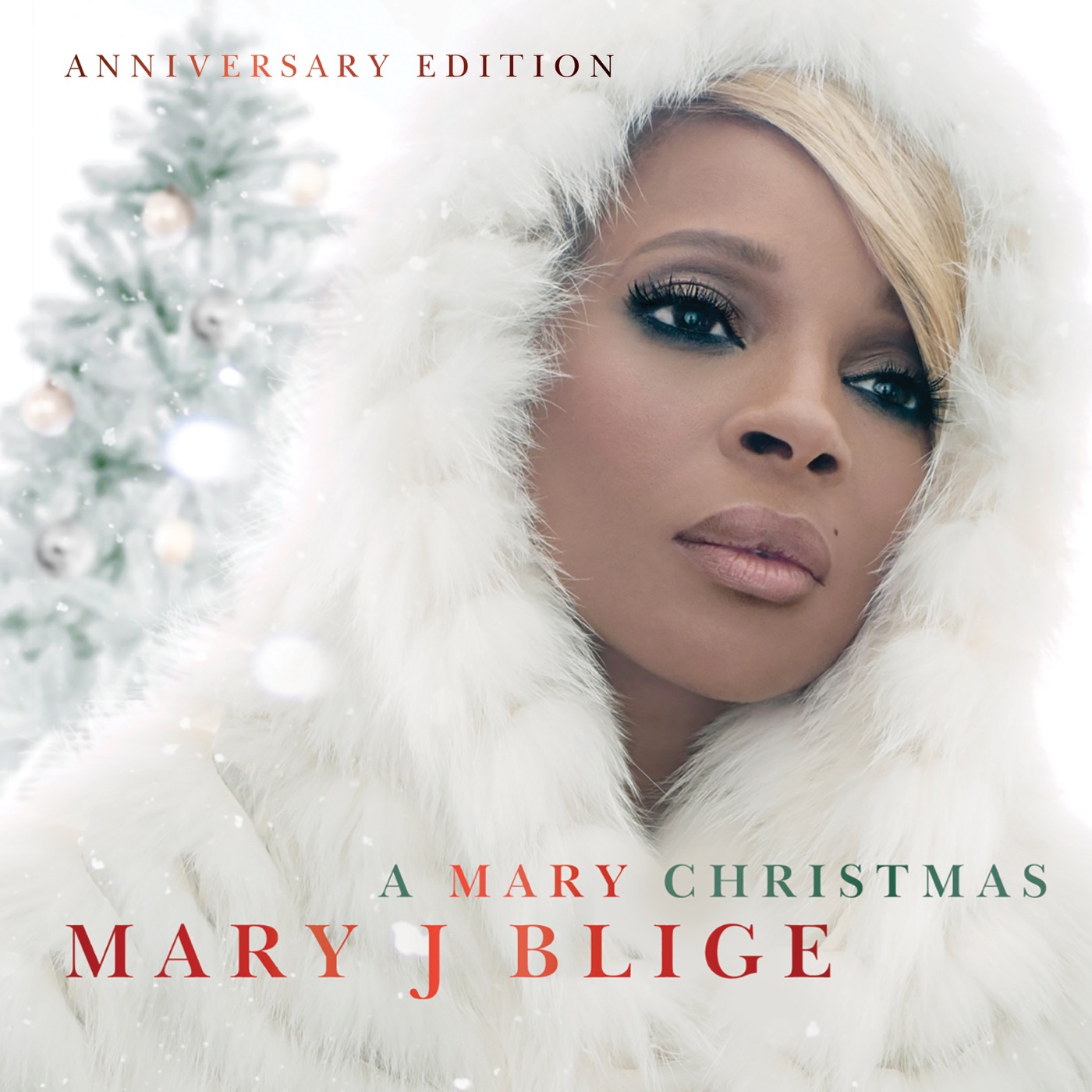 Mary J. Blige – A Mary Christmas (Anniversary Edition)(00602458396140)【24bit／44.1kHz】美国区-OppsUnote音乐广场