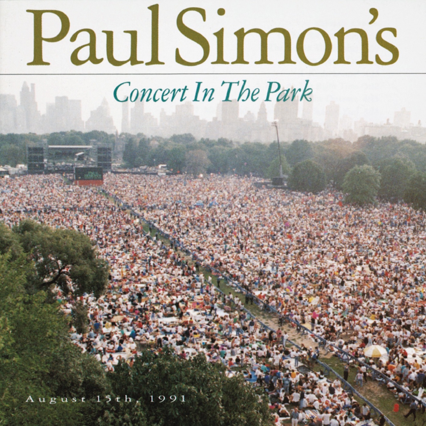Paul Simon – Paul Simon’s Concert In the Park August 15th, 1991(884977674316)【16bit／44.1kHz】土耳其区-OppsUnote音乐广场