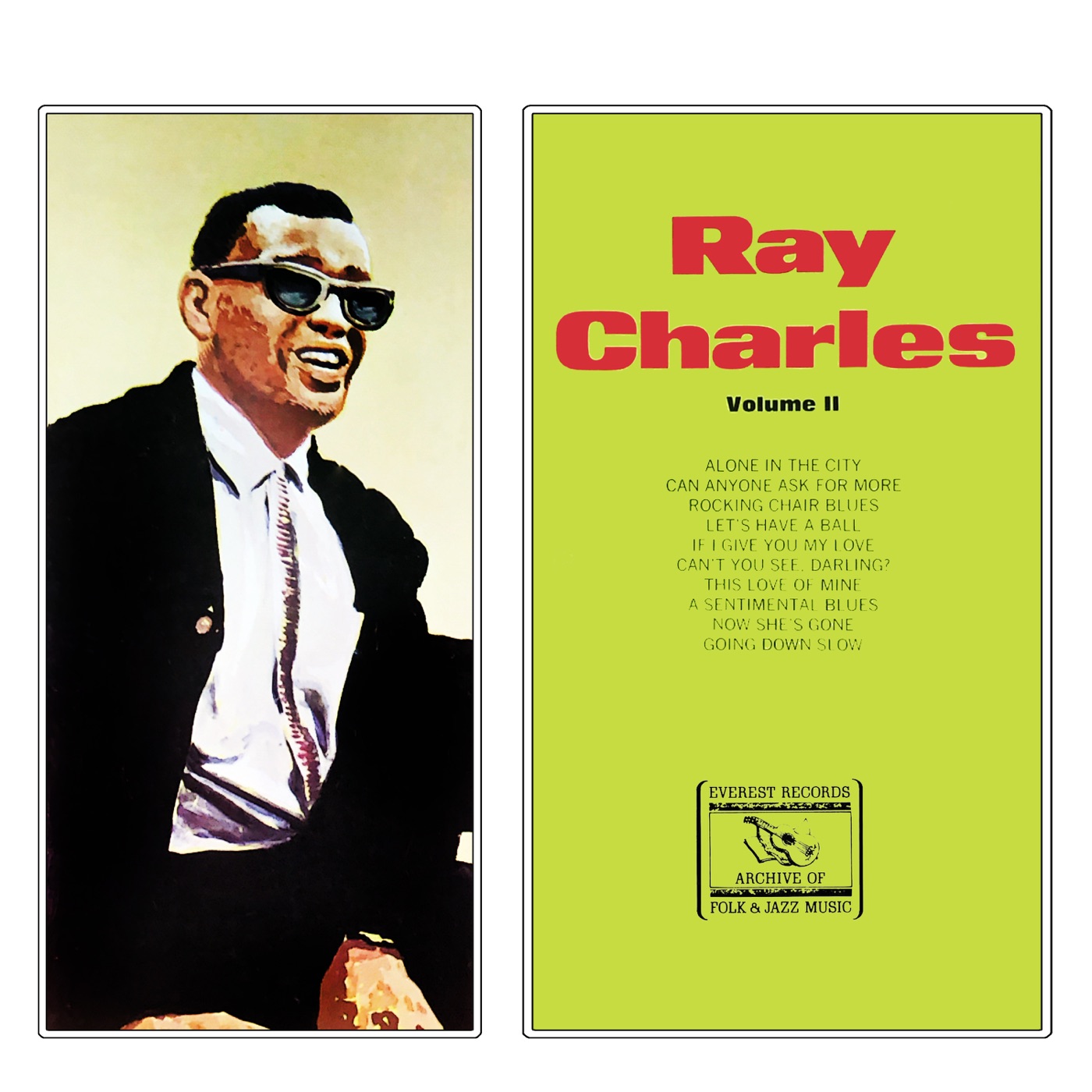 Ray Charles – Ray Charles Volume II(194491353186)【24bit／96.0kHz】美国区-OppsUnote音乐广场