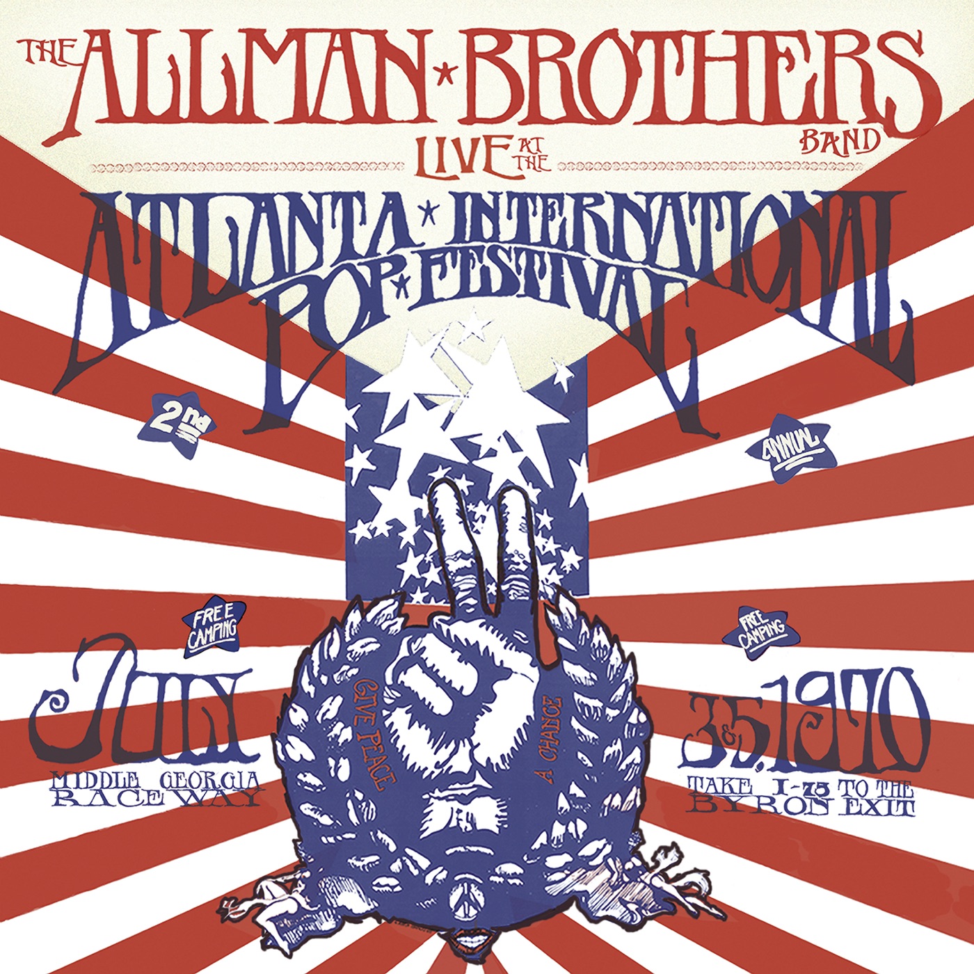 The Allman Brothers Band – Live at the Atlanta International Pop Festival：July 3 & 5, 1970(195497133239)【16bit／44.1kHz】美国区-OppsUnote音乐广场