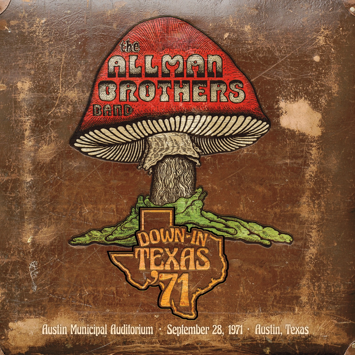 The Allman Brothers Band – Down In Texas ’71 (Live)(195497248452)【16bit／44.1kHz】美国区-OppsUnote音乐广场