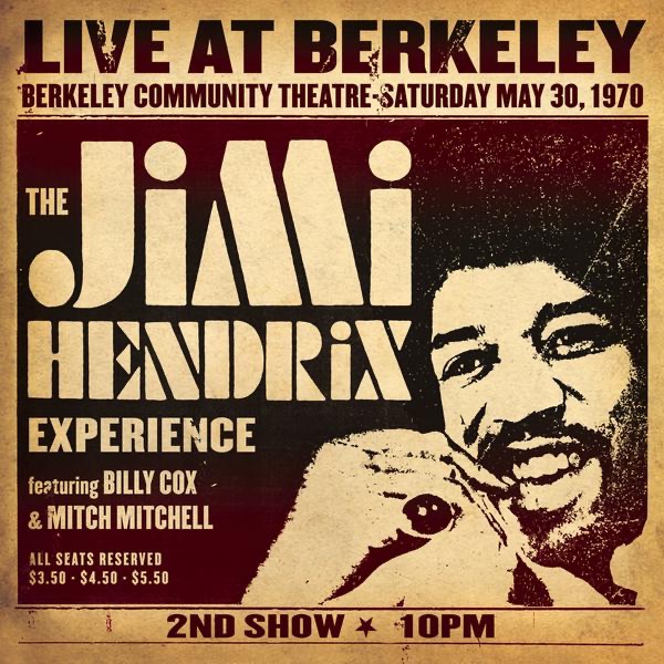 The Jimi Hendrix Experience – Live At Berkeley (2nd Show)(884977418149)【16bit／44.1kHz】土耳其区-OppsUnote音乐广场