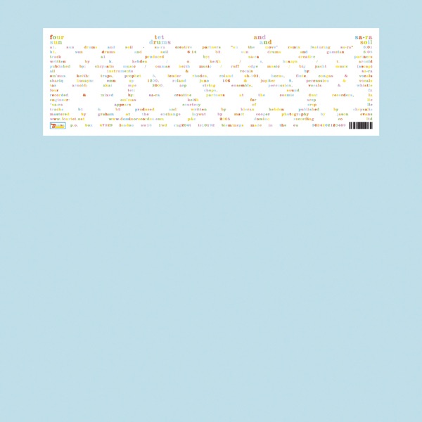 Four Tet – Sun Drums and Soil (Sa Ra Remix) – EP(5034202120452)【16bit／44.1kHz】土耳其区-OppsUnote音乐广场