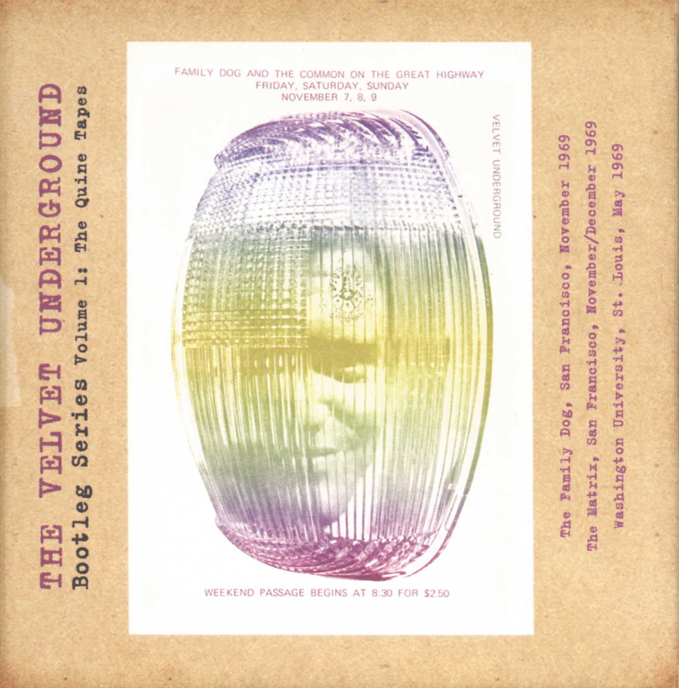 The Velvet Underground – The Bootleg Series Vol.1 – The Quine Tapes (Live)(00731458906728)【16bit／44.1kHz】土耳其区-OppsUnote音乐广场