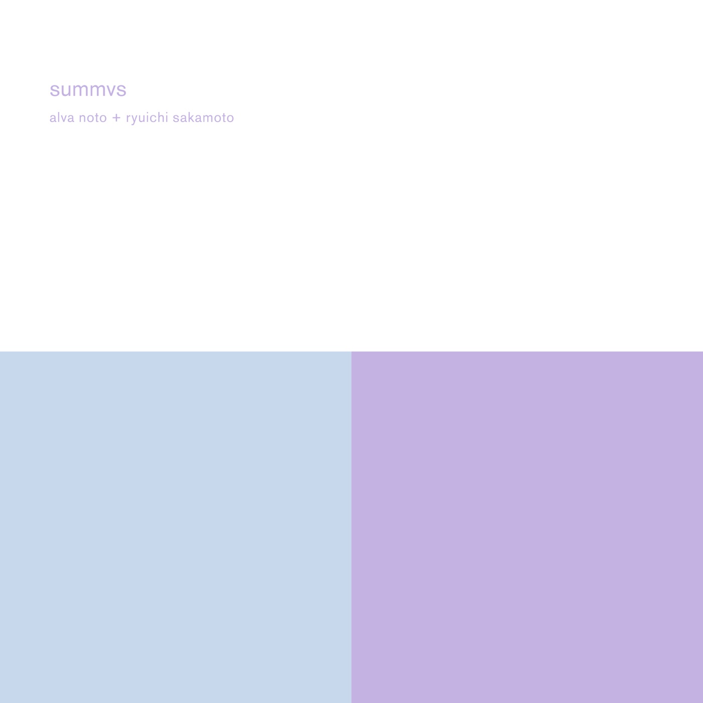 Alva Noto – Summvs (Remaster)(5057805569381)【24bit／88.2kHz】美国区-OppsUnote音乐广场