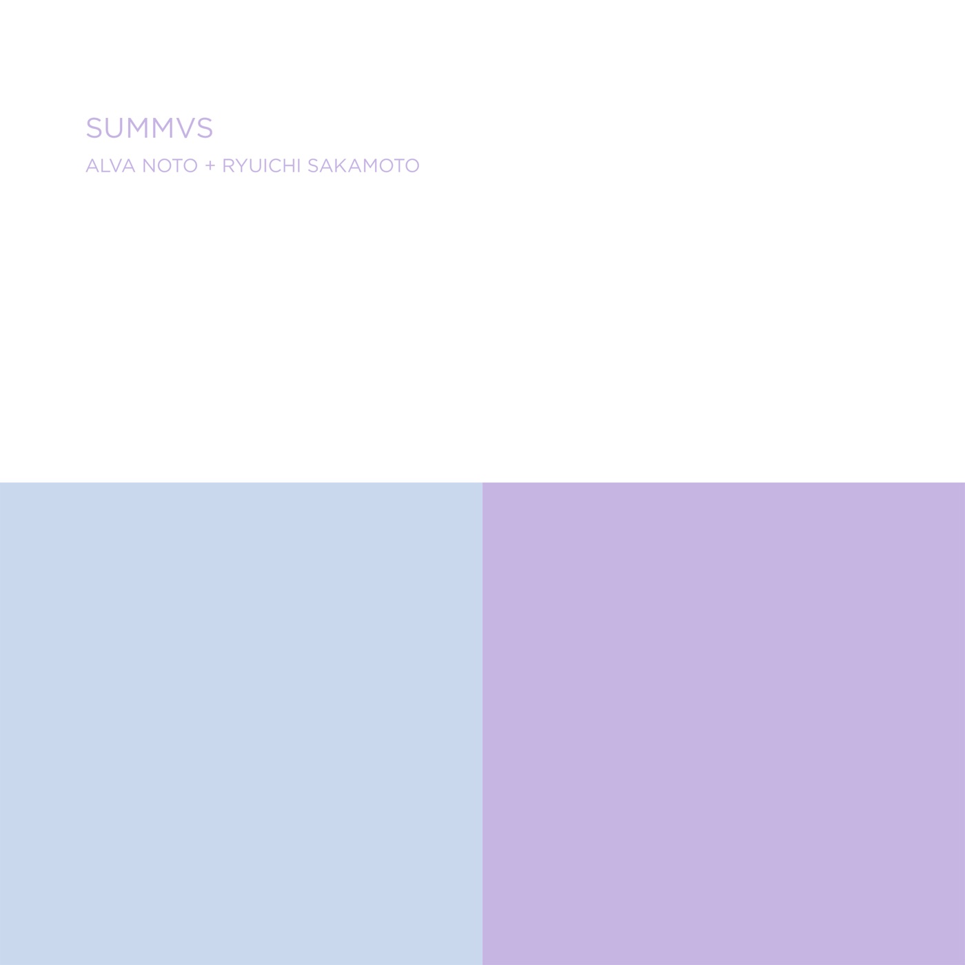 Alva Noto – Summvs(5056163017817)【16bit／44.1kHz】美国区-OppsUnote音乐广场