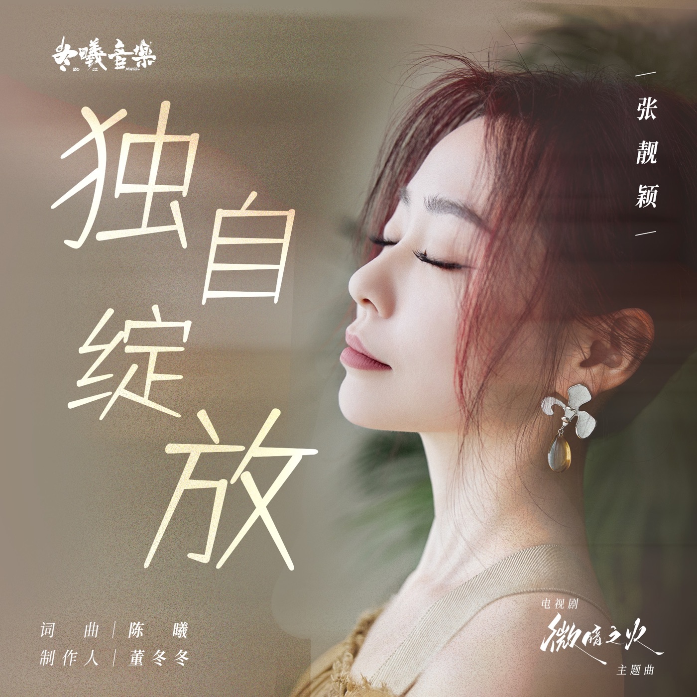 张靓颖 – 独自绽放 (电视剧《微暗之火》主题曲) – Single(310572975157)【24bit／48.0kHz】香港区-OppsUnote音乐广场