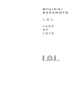 坂本龍一 – L.O.L.(190295816322)【16bit／44.1kHz】日本区-OppsUnote音乐广场