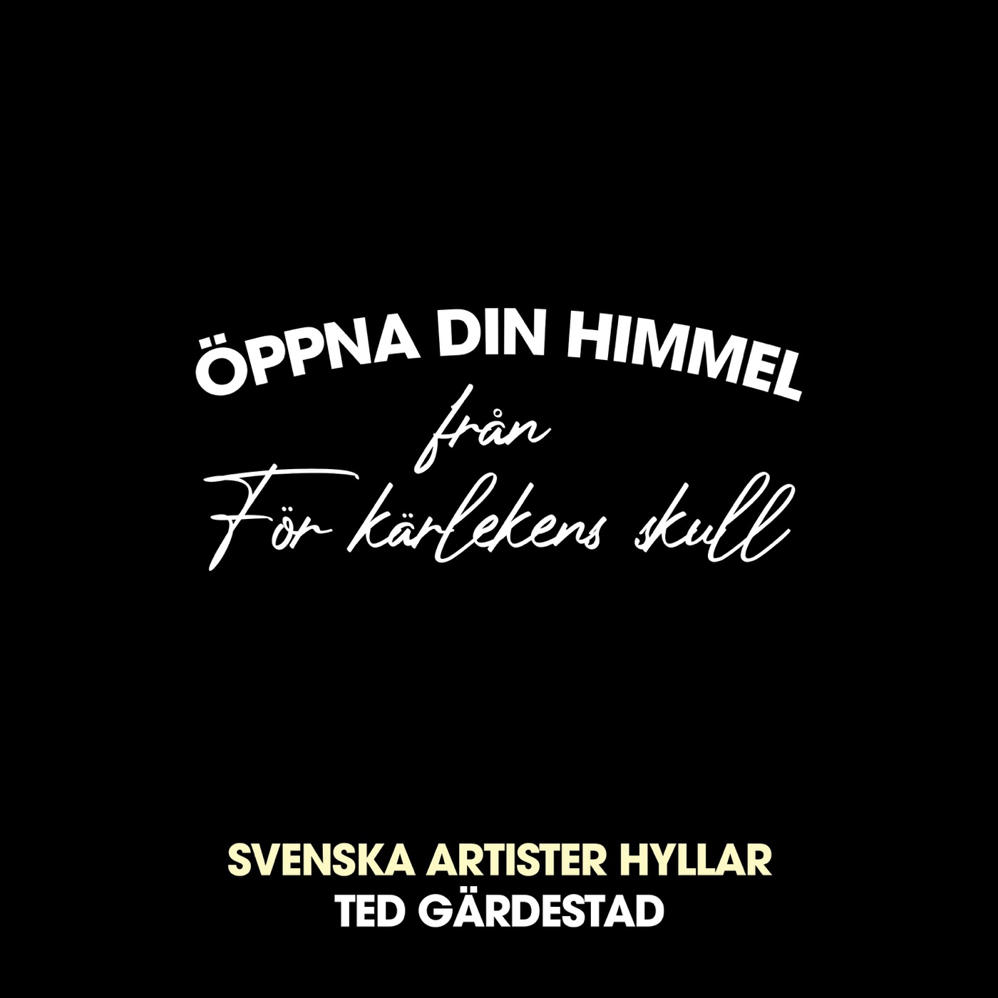 Darin – Öppna din himmel – Single(00886448488194)【16bit／44.1kHz】美国区-OppsUnote音乐广场