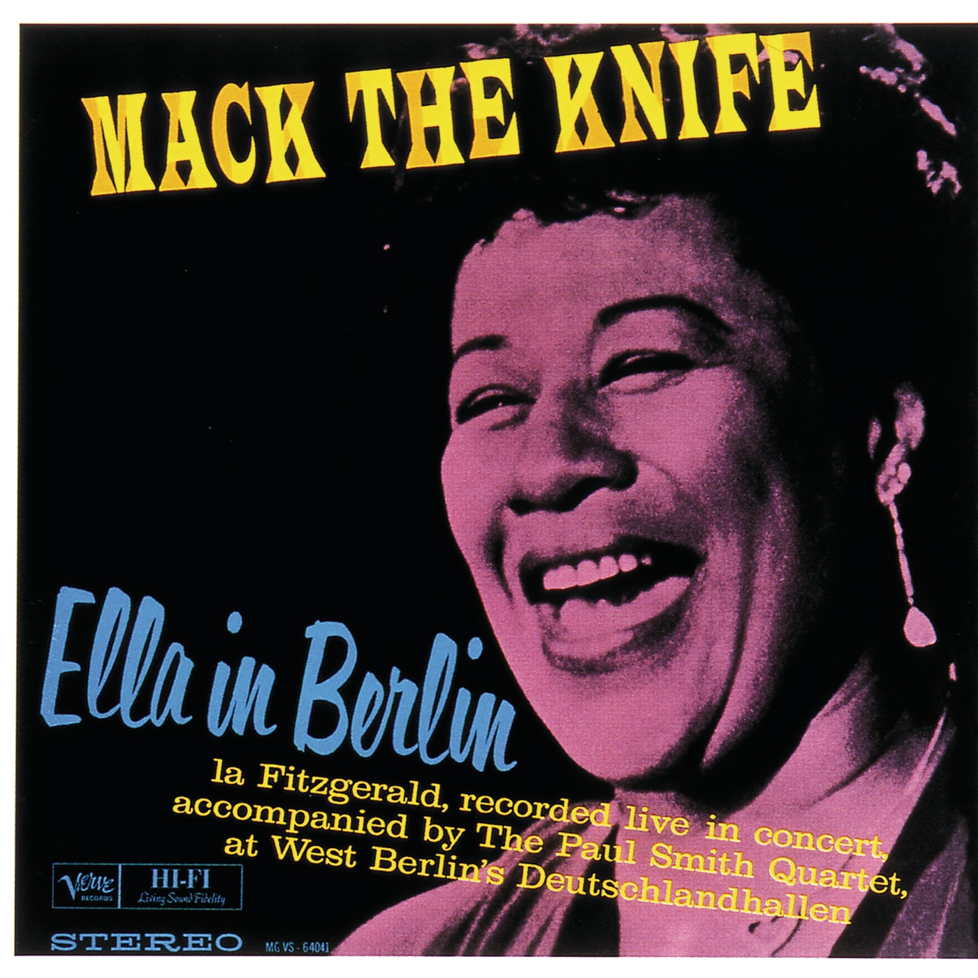 Ella Fitzgerald – Mack the Knife_ Ella in Berlin (feat. The Paul Smith Quartet) Live in Berlin／1960【24bit／44.1kHz】美国区-OppsUnote音乐广场