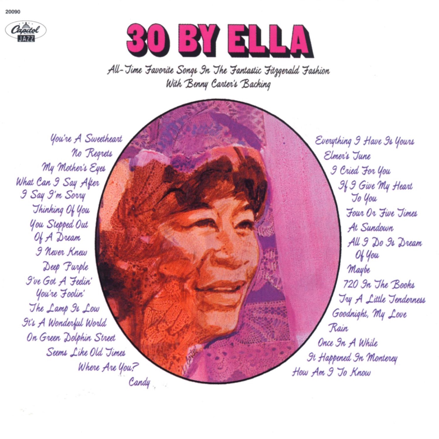 Ella Fitzgerald – 30 By Ella(00724352009053)【16bit／44.1kHz】美国区-OppsUnote音乐广场