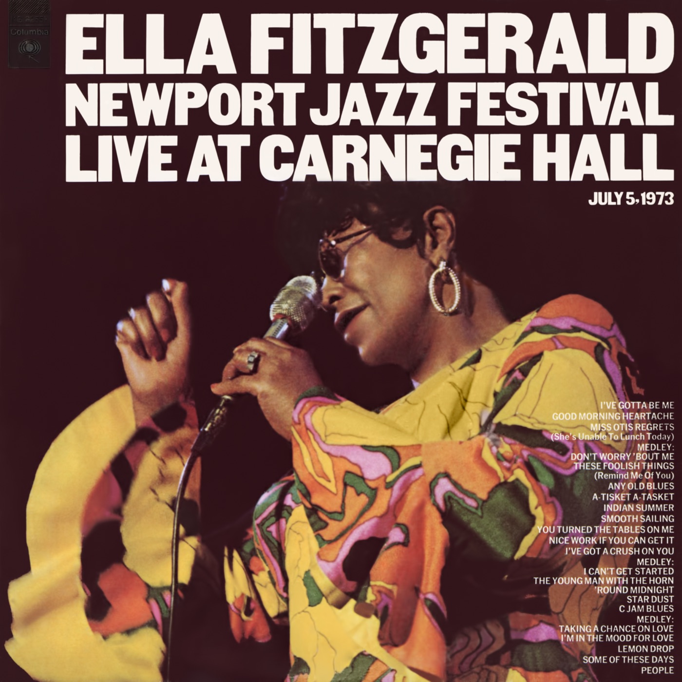 Ella Fitzgerald – Newport Jazz Festival Live At Carnegie Hall July 5, 1973(196589804358)【16bit／44.1kHz】美国区-OppsUnote音乐广场