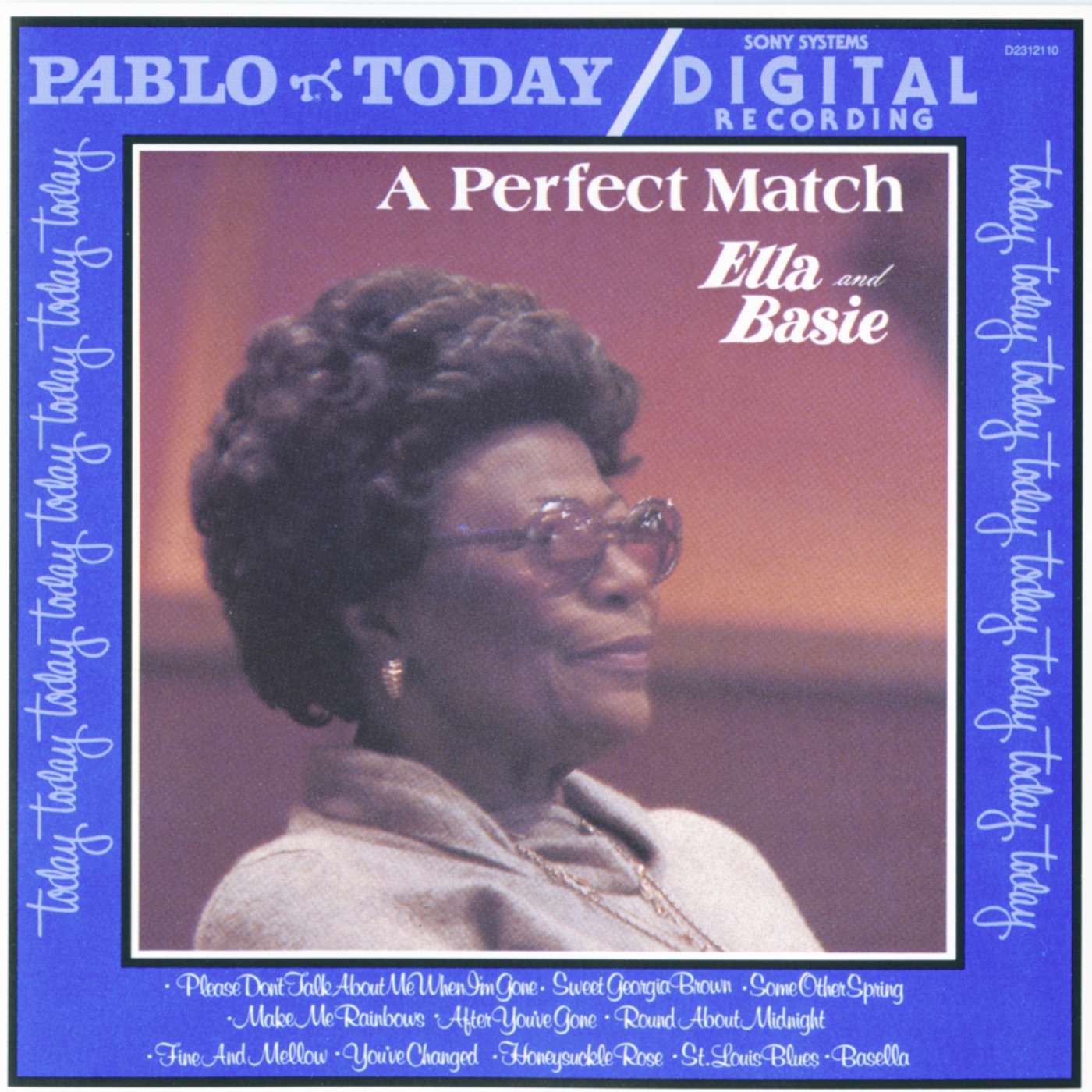 Ella Fitzgerald – A Perfect Match (Live)(00025218011020)【16bit／44.1kHz】美国区-OppsUnote音乐广场