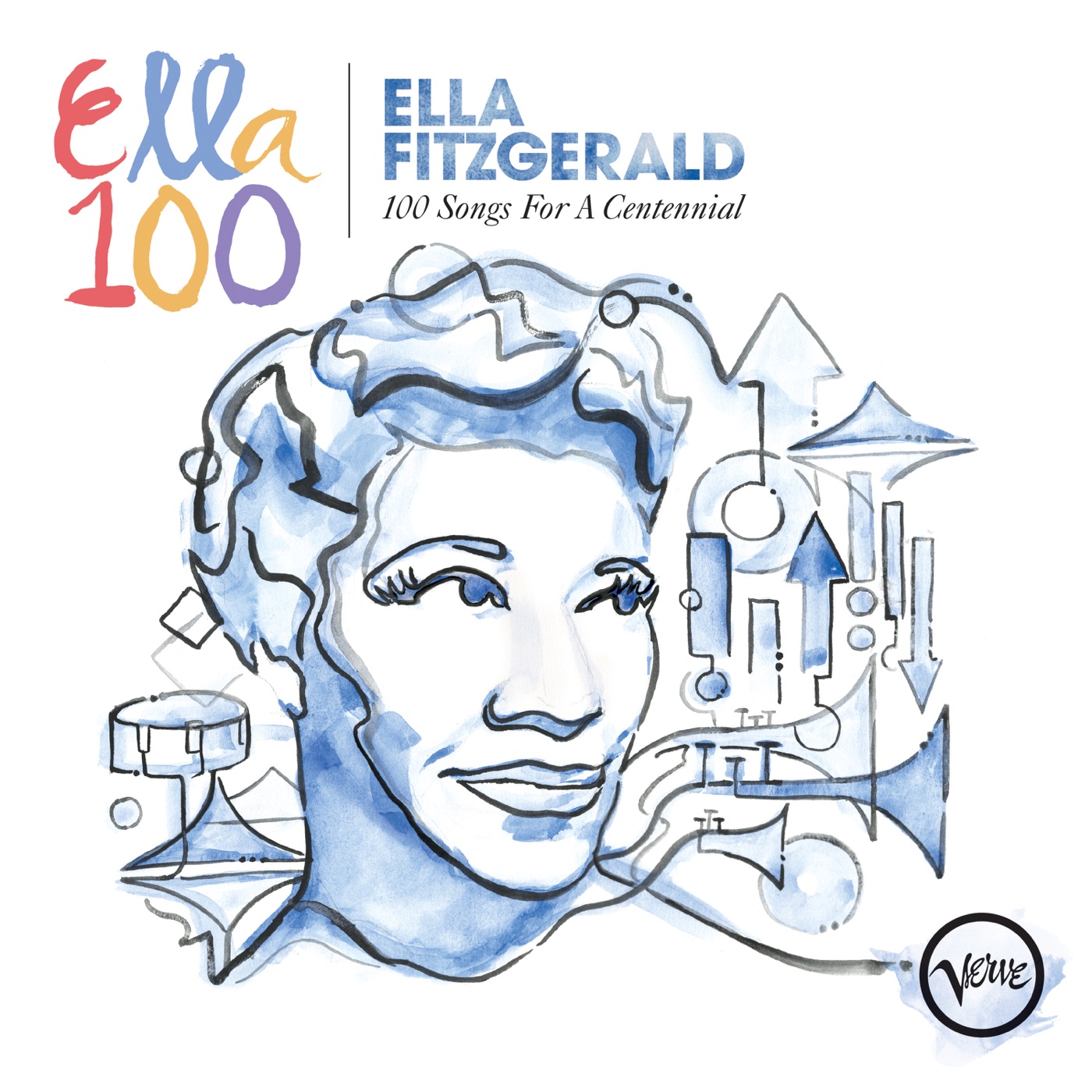 Ella Fitzgerald – 100 Songs For a Centennial(00602557537369)【16bit／44.1kHz】美国区-OppsUnote音乐广场