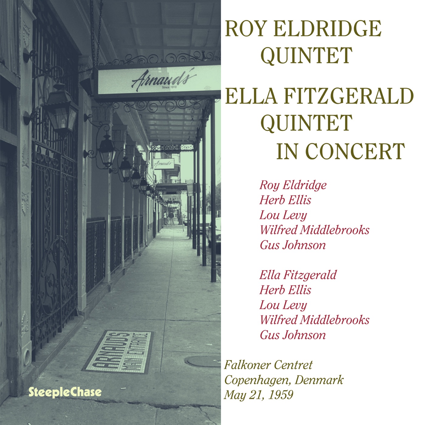 Ella Fitzgerald – In Concert (Copenhagen, May 21, 1959)(716043650323)【16bit／44.1kHz】美国区-OppsUnote音乐广场