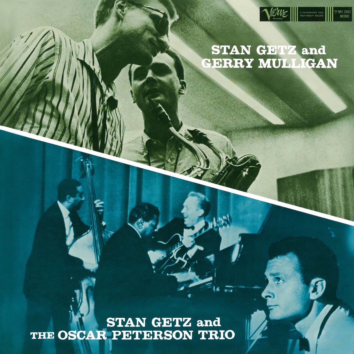 Stan Getz – Stan Getz And Gerry Mulligan／Stan Getz And The Oscar Peterson Trio(00602508654541)【16bit／44.1kHz】美国区-OppsUnote音乐广场