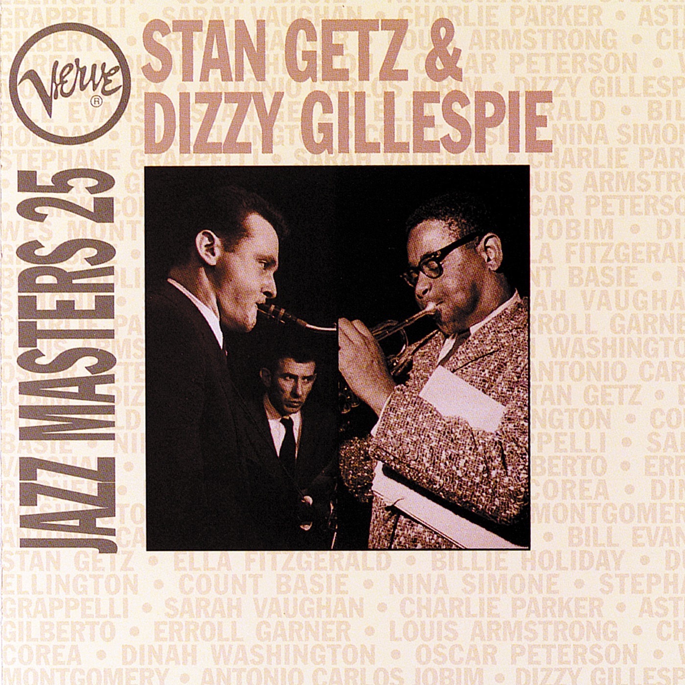 Stan Getz – Verve Jazz Masters 25： Stan Getz & Dizzy Gillespie(00602455248312)【16bit／44.1kHz】美国区-OppsUnote音乐广场