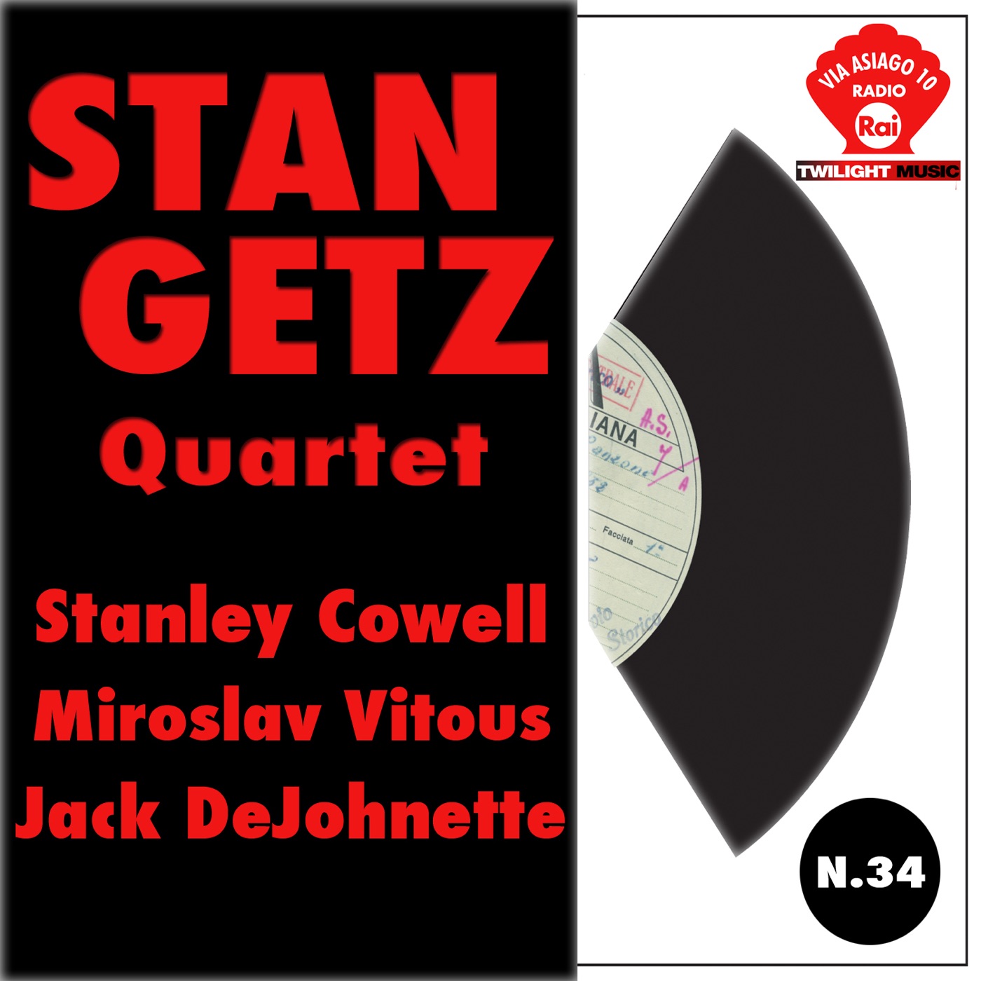 Stan Getz – Stan Getz Quartet (feat. Stanley Cowell, Miroslav Vitous & Jaques DeJohnette)(887845135780)【16bit／44.1kHz】美国区-OppsUnote音乐广场